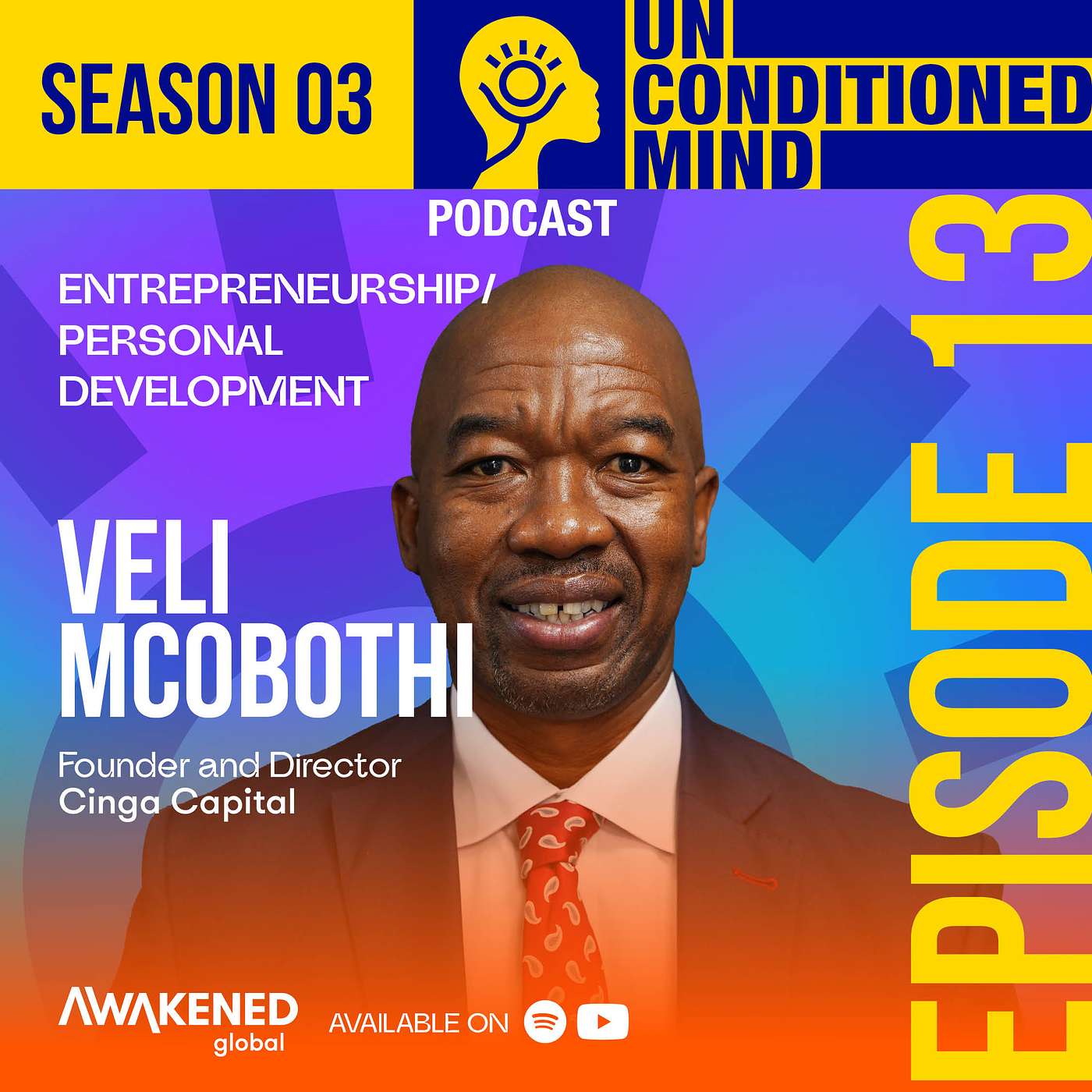Entrepreneurship Personal Growth and Development by Veli Mcobothi Episode 13 episode artwork