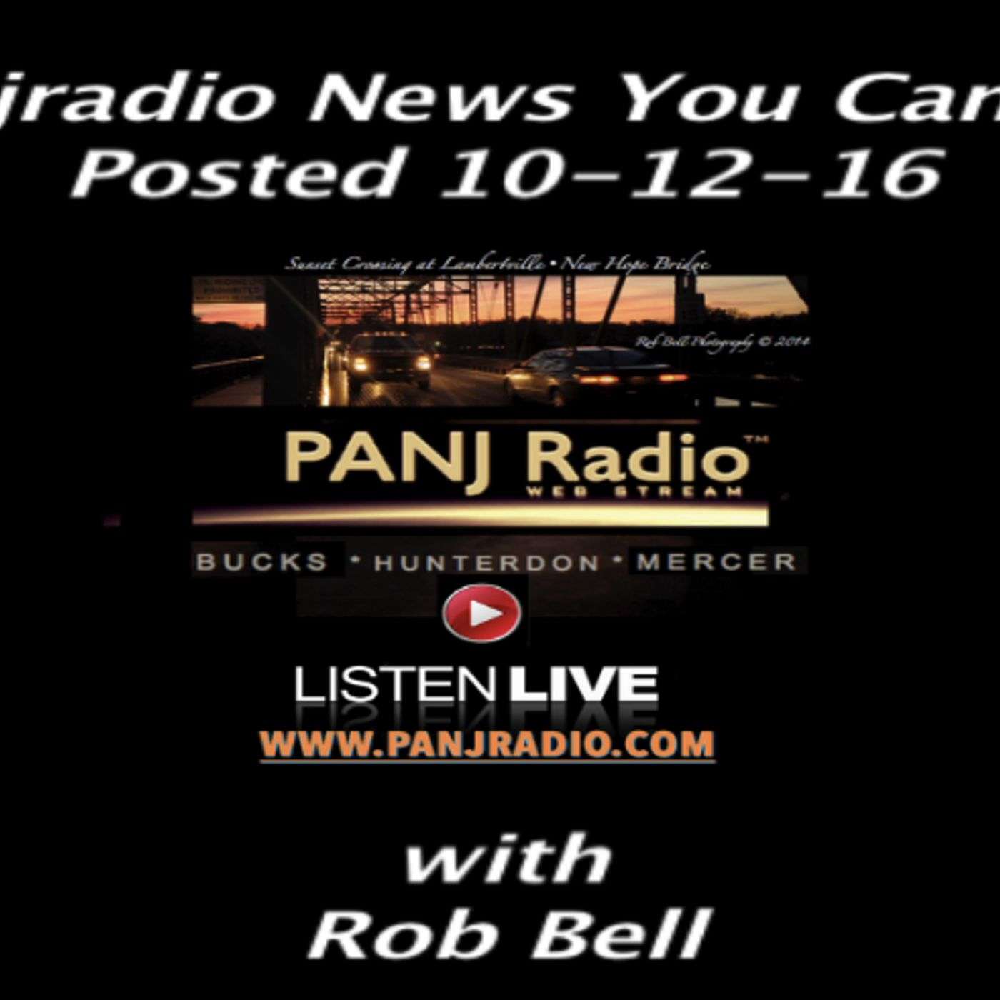 @Panjradio News You Can Use. Posted 10-12-16