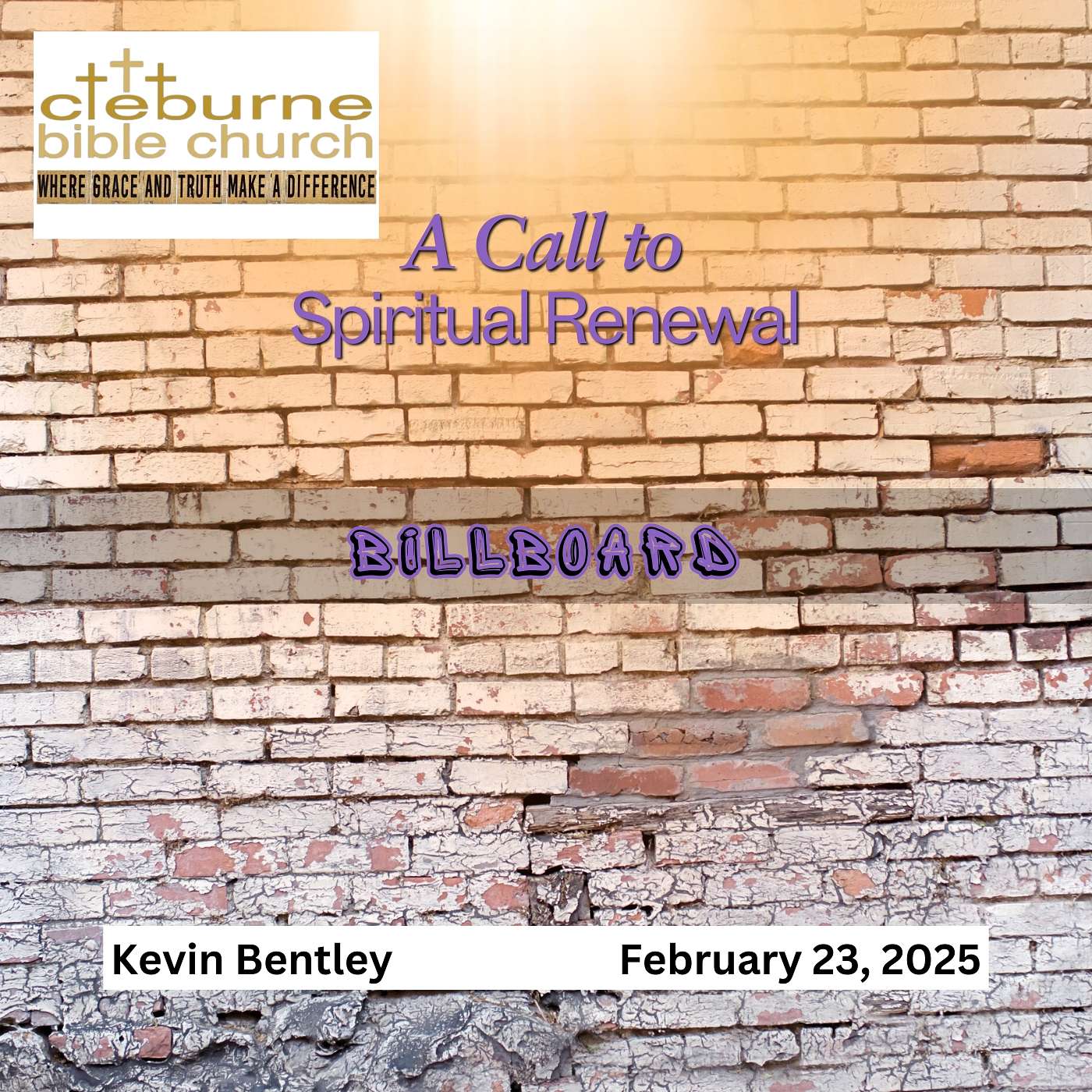 Cleburne Bible Church\'s Podcast