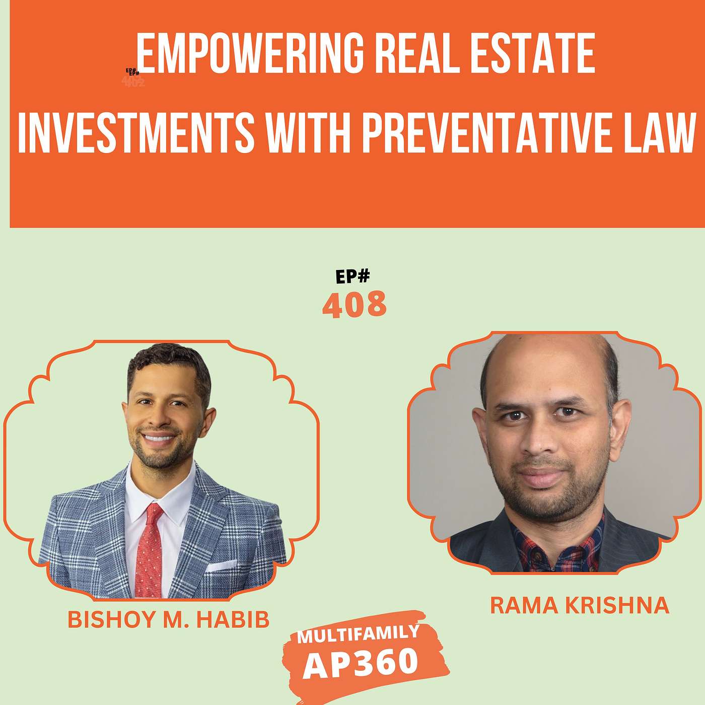 EP#408 Empowering Real Estate Investments with Preventative Law: Featuring Bishoy M. Habib