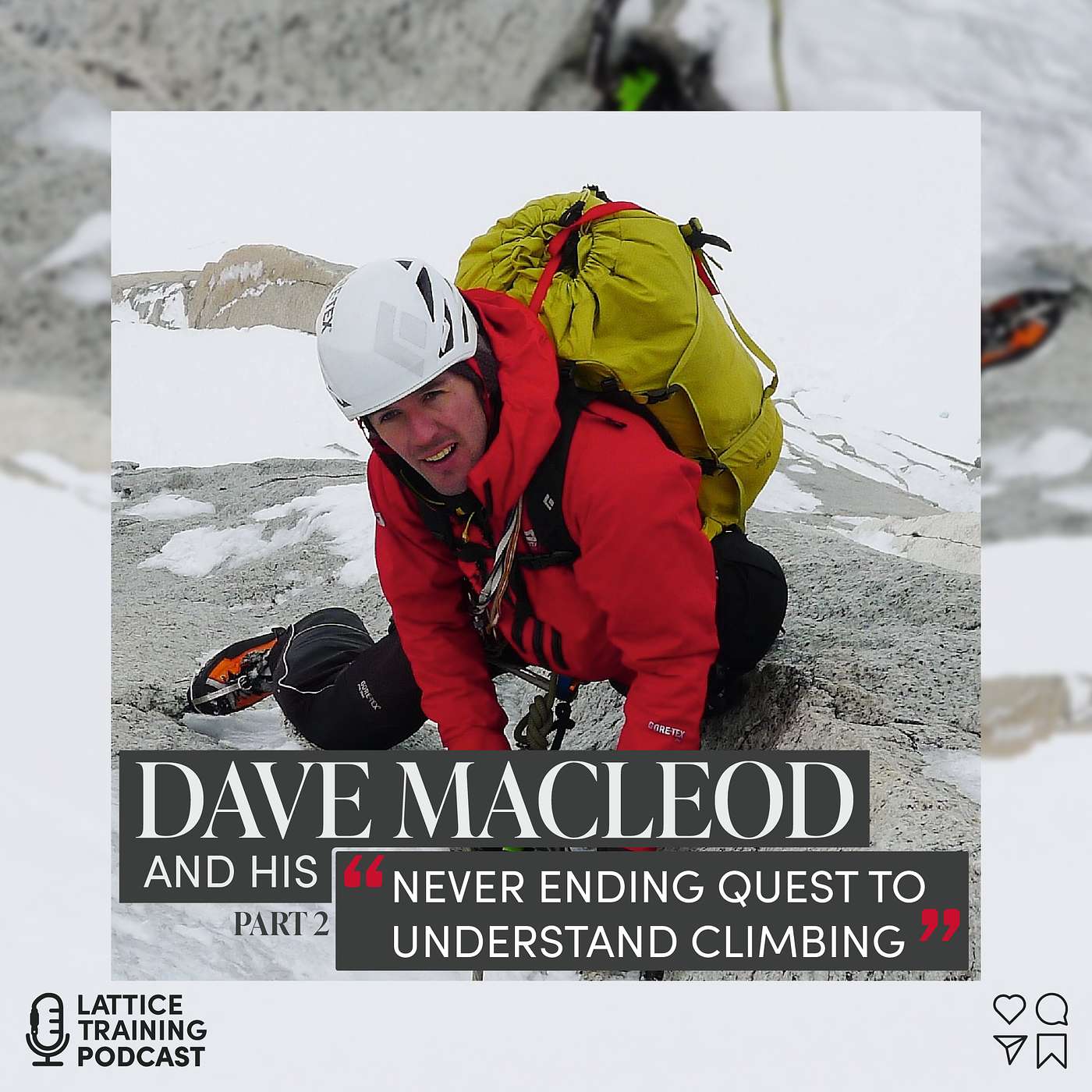 Nutrition with Dave MacLeod -  Interview with a Climbing Legend, Part 2