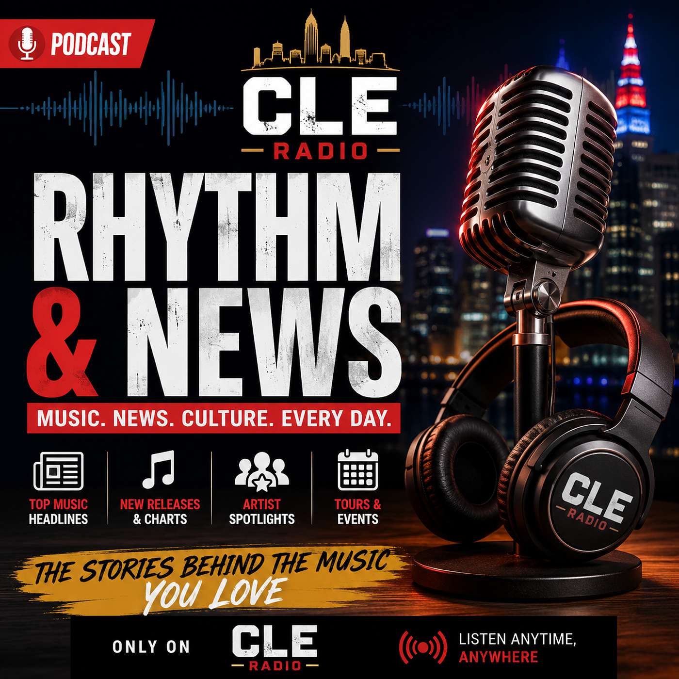 Rhythm & News podcast artwork