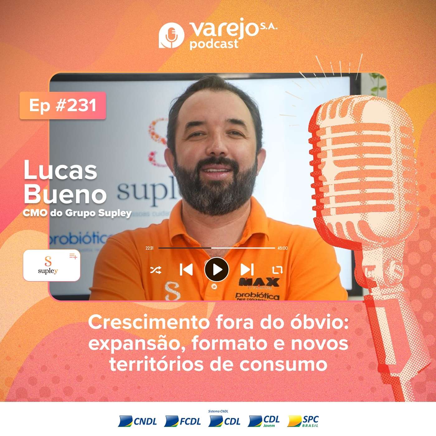 Crescimento fora do óbvio: expansão, formato e novos territórios de consumo | Lucas Bueno, do Grupo Supley | #231 episode artwork