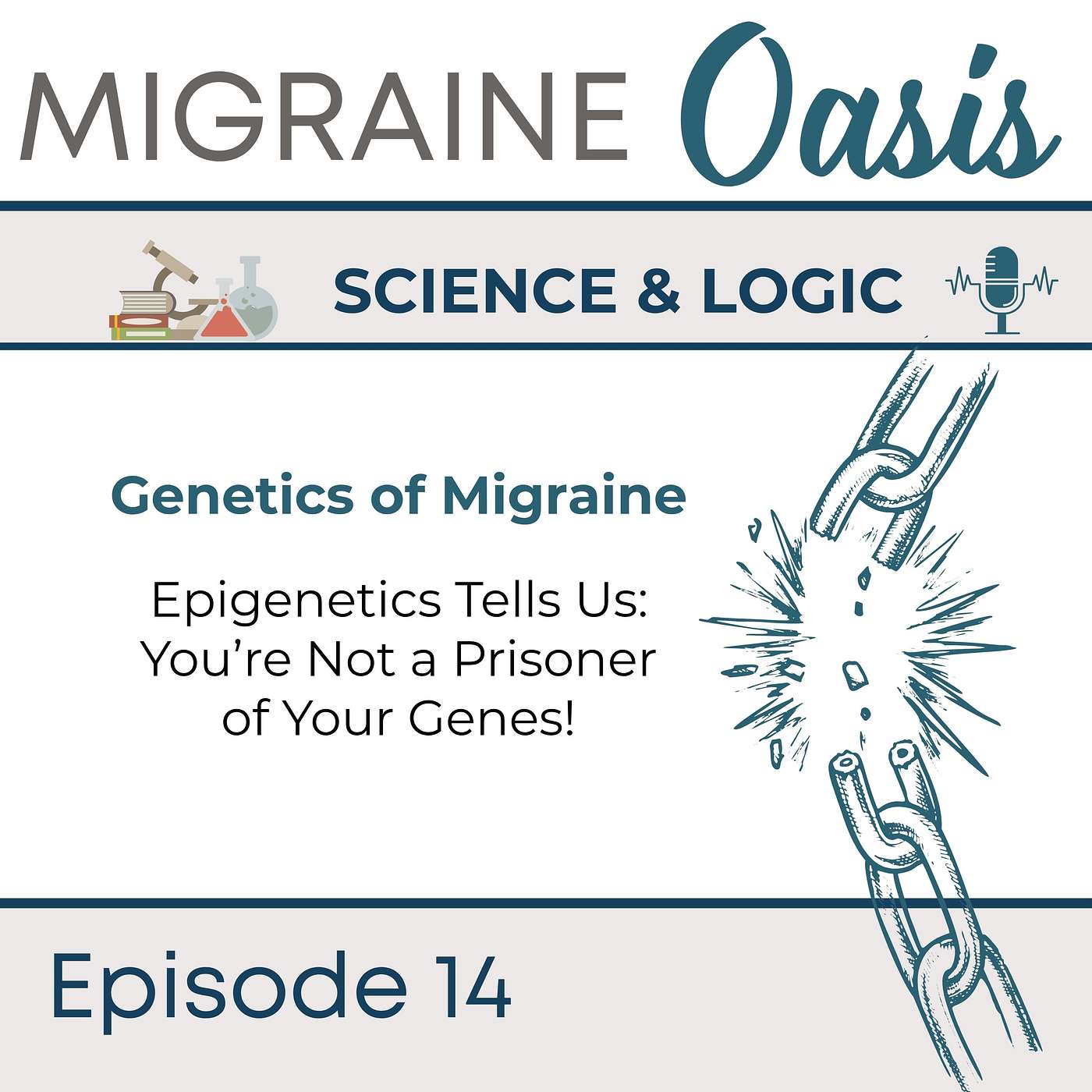 Ep 14. Genetics Of Migraine: Epigenetics Tells Us - You Are Not A Prisoner Of Your Genes!