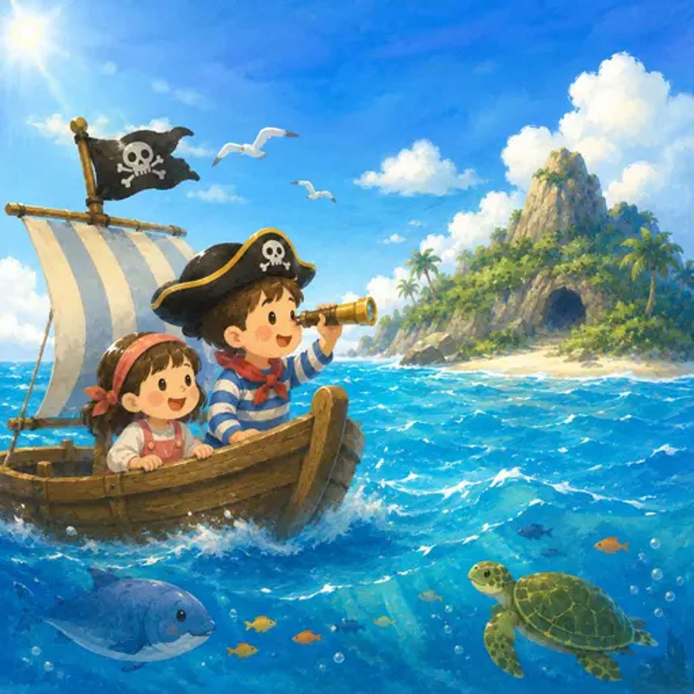 [HSK 4] 小小海盗 - Little Pirates episode artwork