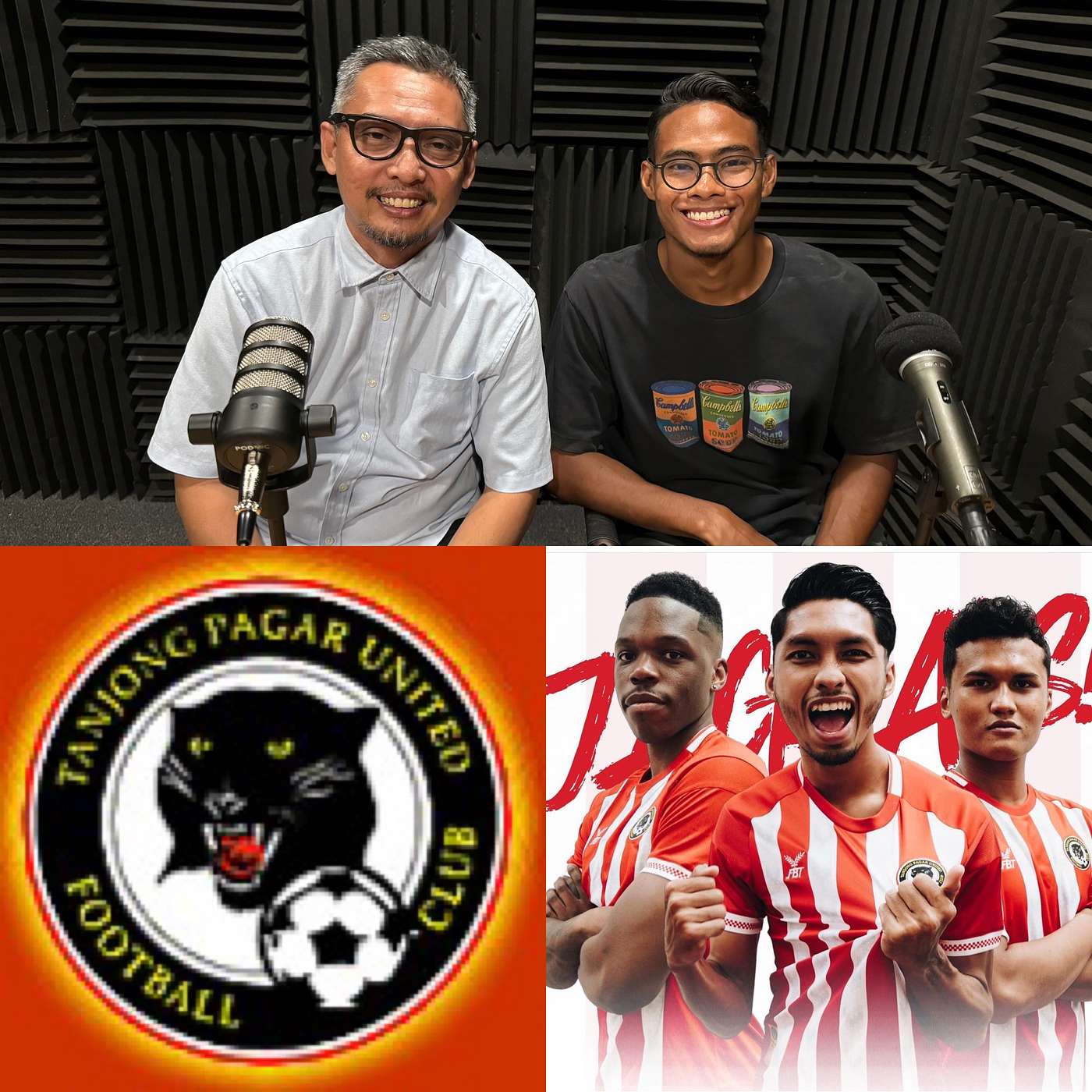 Football Talk SPL Preview - Tanjong Pagar Utd FC - Head Coach, Hasrin Jailani & Team Captain, Akram Azman