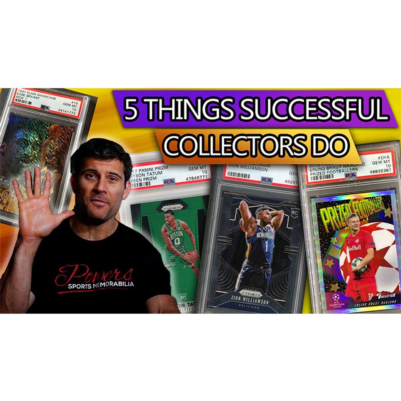 The 5 RULES of Sports Card Collecting (Do These If You Want To Be GREAT) | PSM