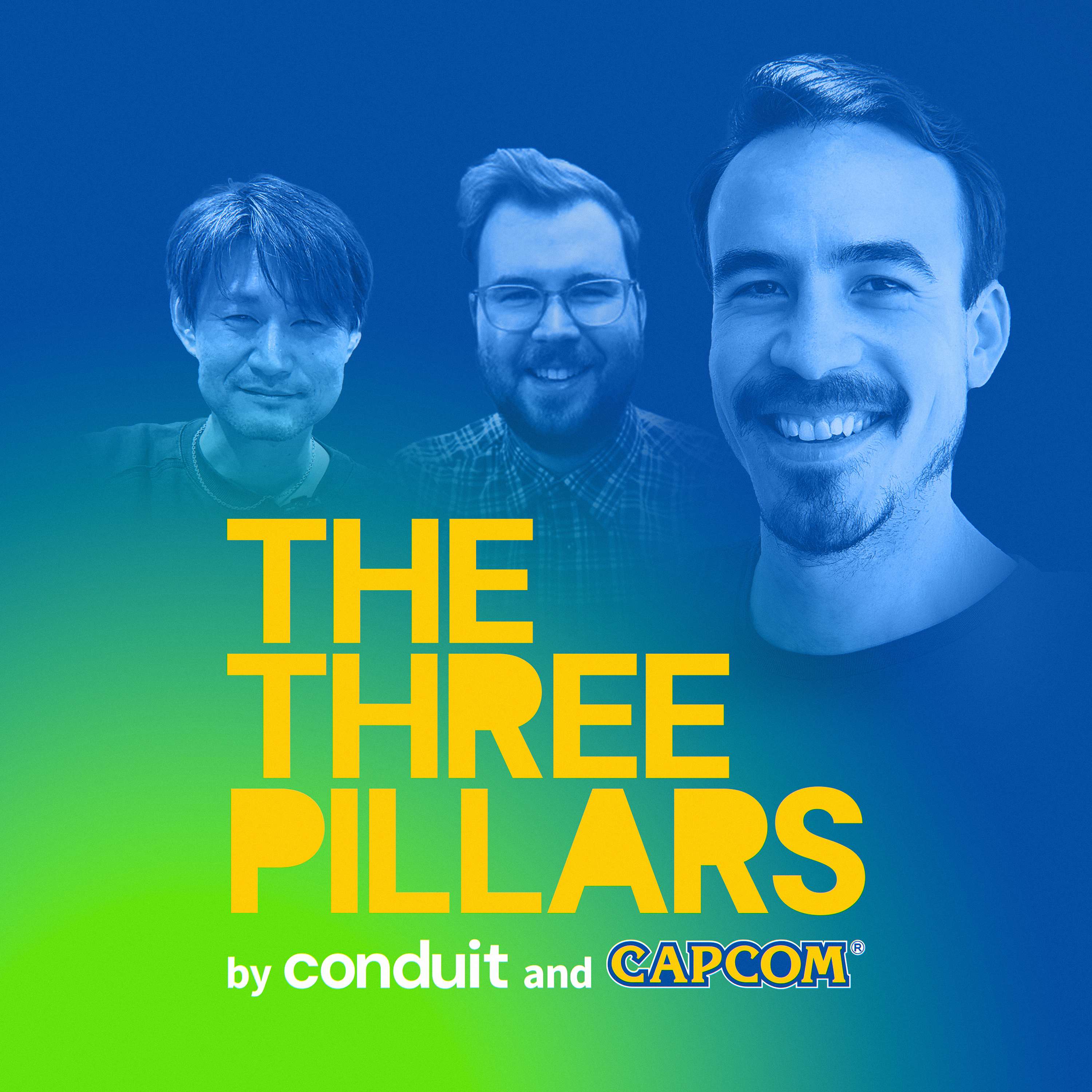 Capcom and Conduit present: The Three Pillars podcast artwork