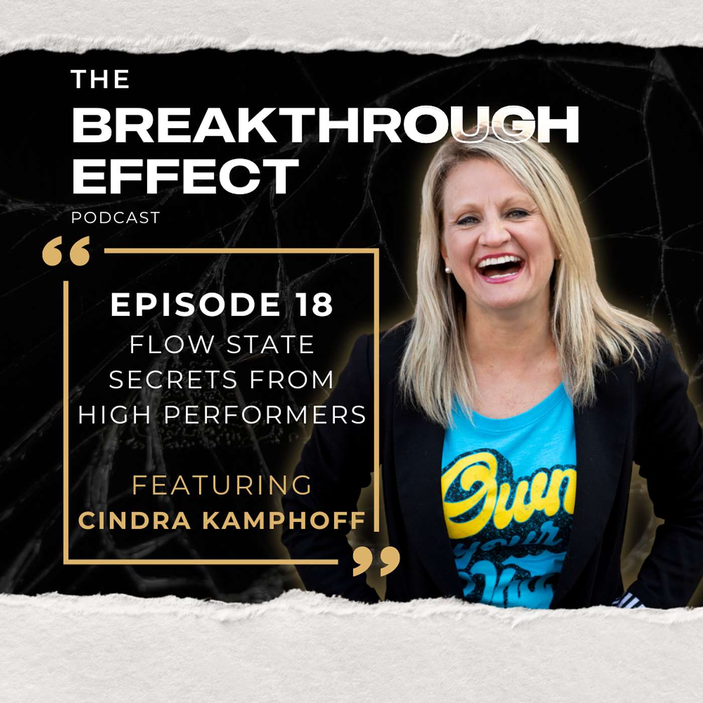 018 Flow State Secrets From High Performers with Dr. Cindra Kamphoff