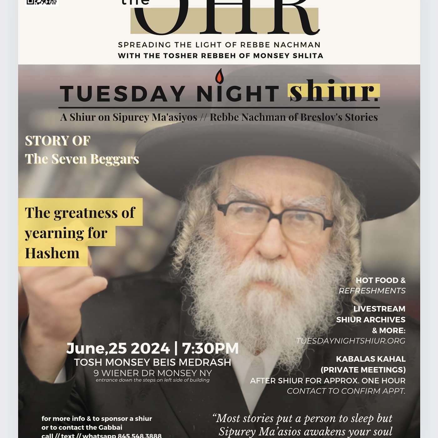 The greatness of yearning for Hashem Story 13 | Week 7 | 6.26.24 episode artwork