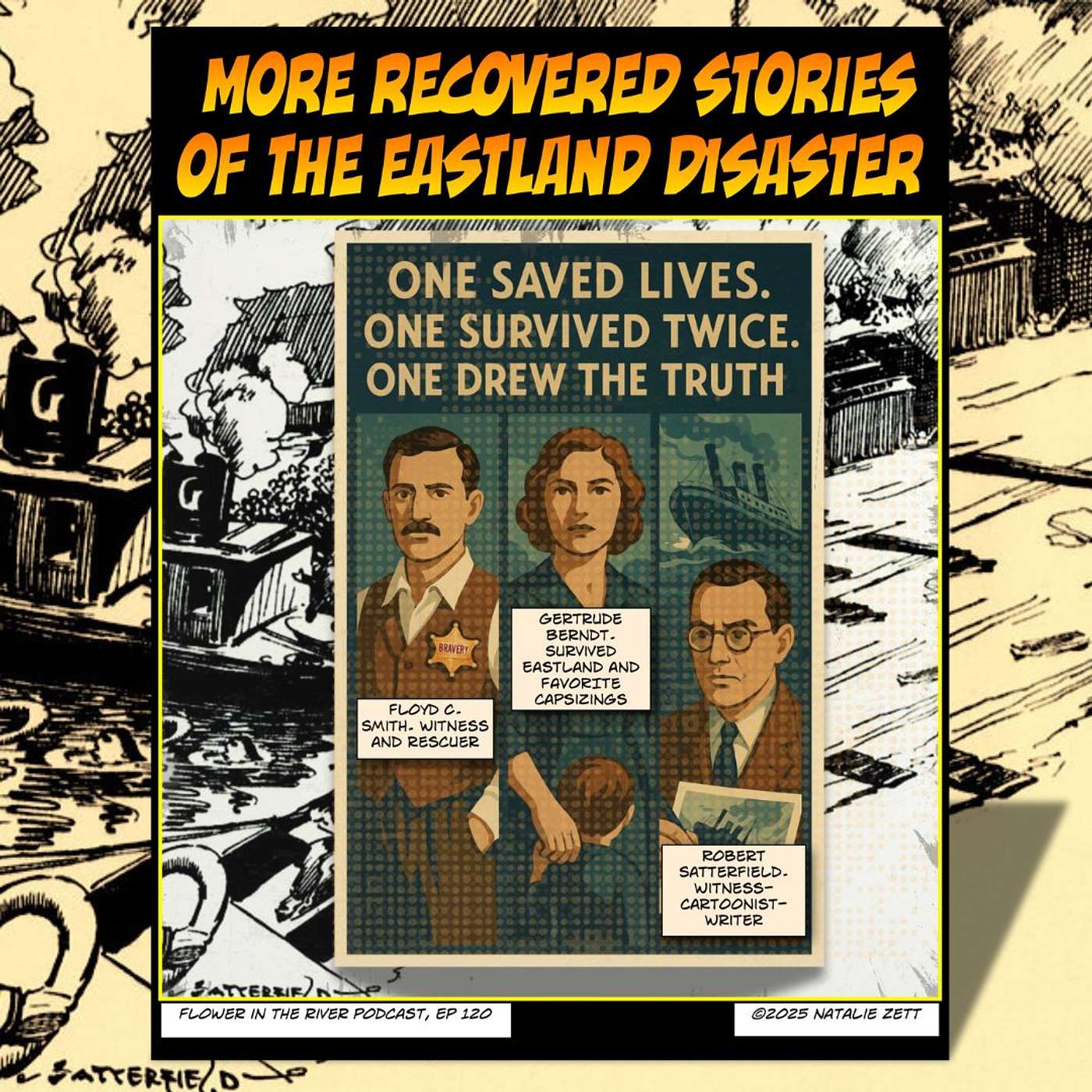 One Saved Lives. One Survived Twice. One Drew the Truth: Recovered Stories of the Eastland