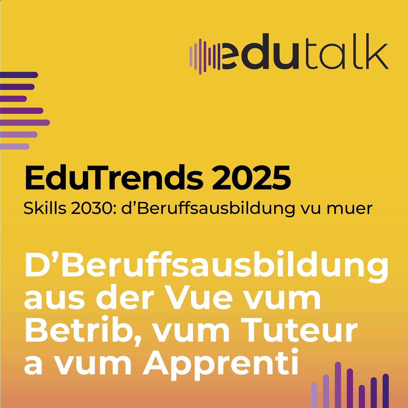 D’Beruffsausbildung aus der Vue vum Betrib, vum Tuteur a vum Apprenti