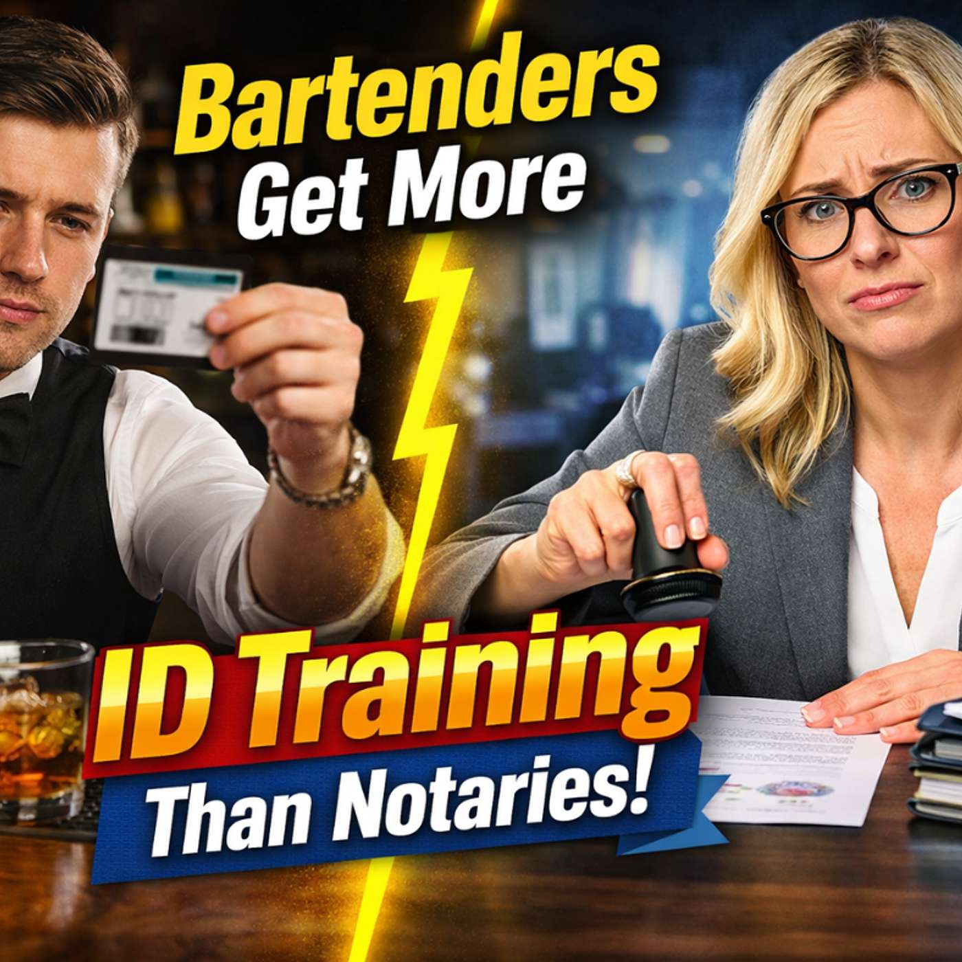 Bartenders Get More ID Training Than Notaries