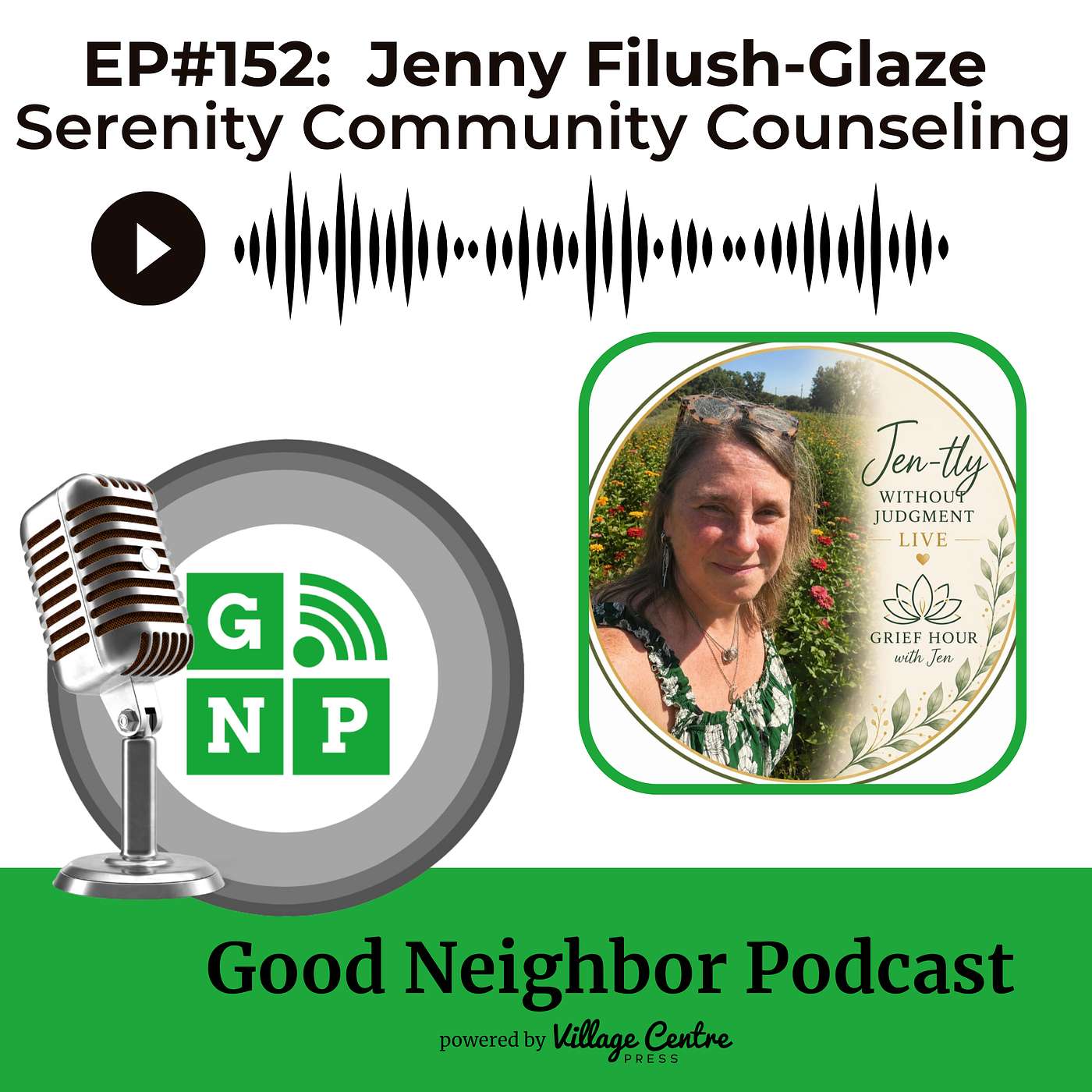 Ep.#152: Jenny Filush-Glaze, Serenity Community Counseling episode artwork