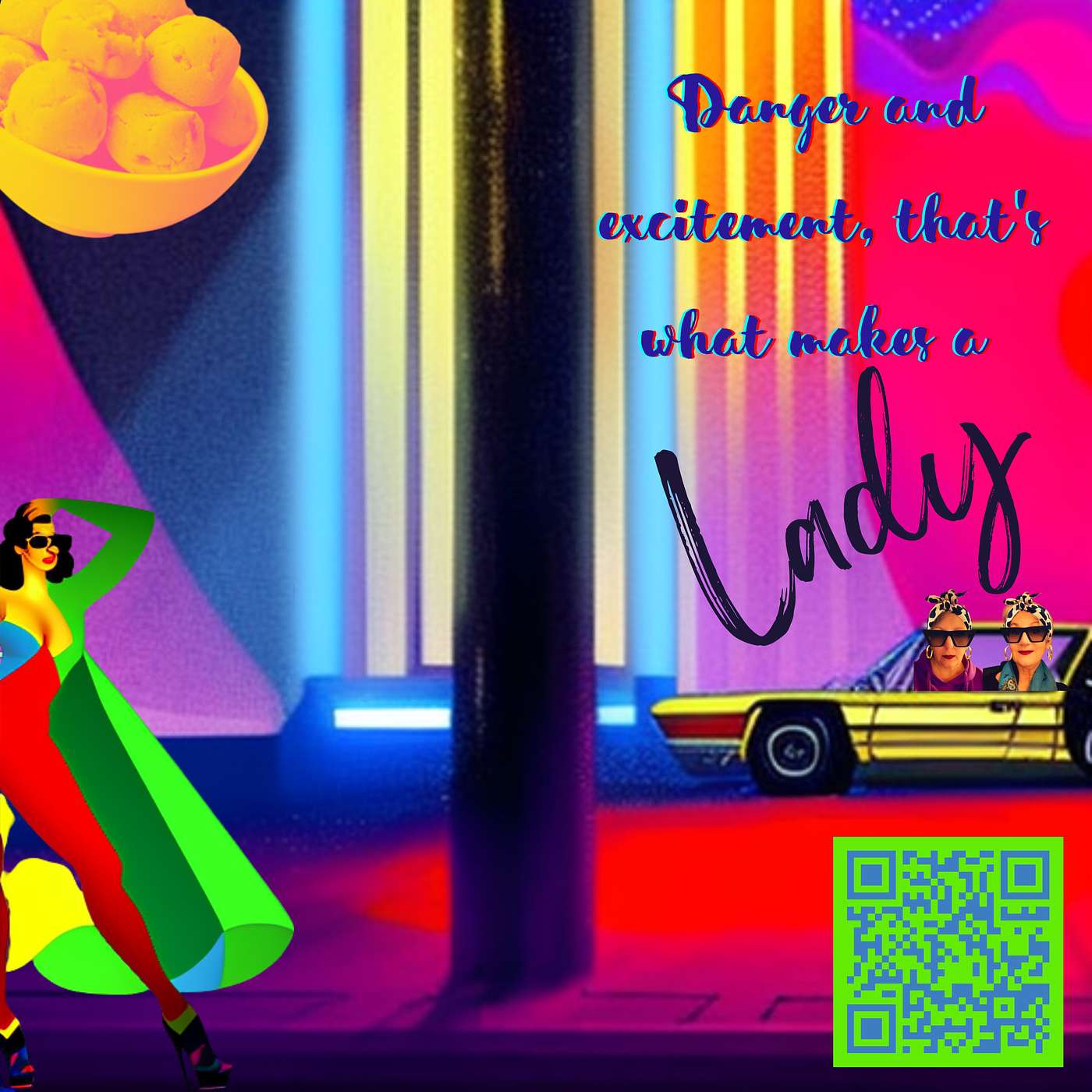 Cannabis, Hot Flashes & Hell-Raising for Women Over 50 | Danger and excitement, that’s what makes a lady episode artwork