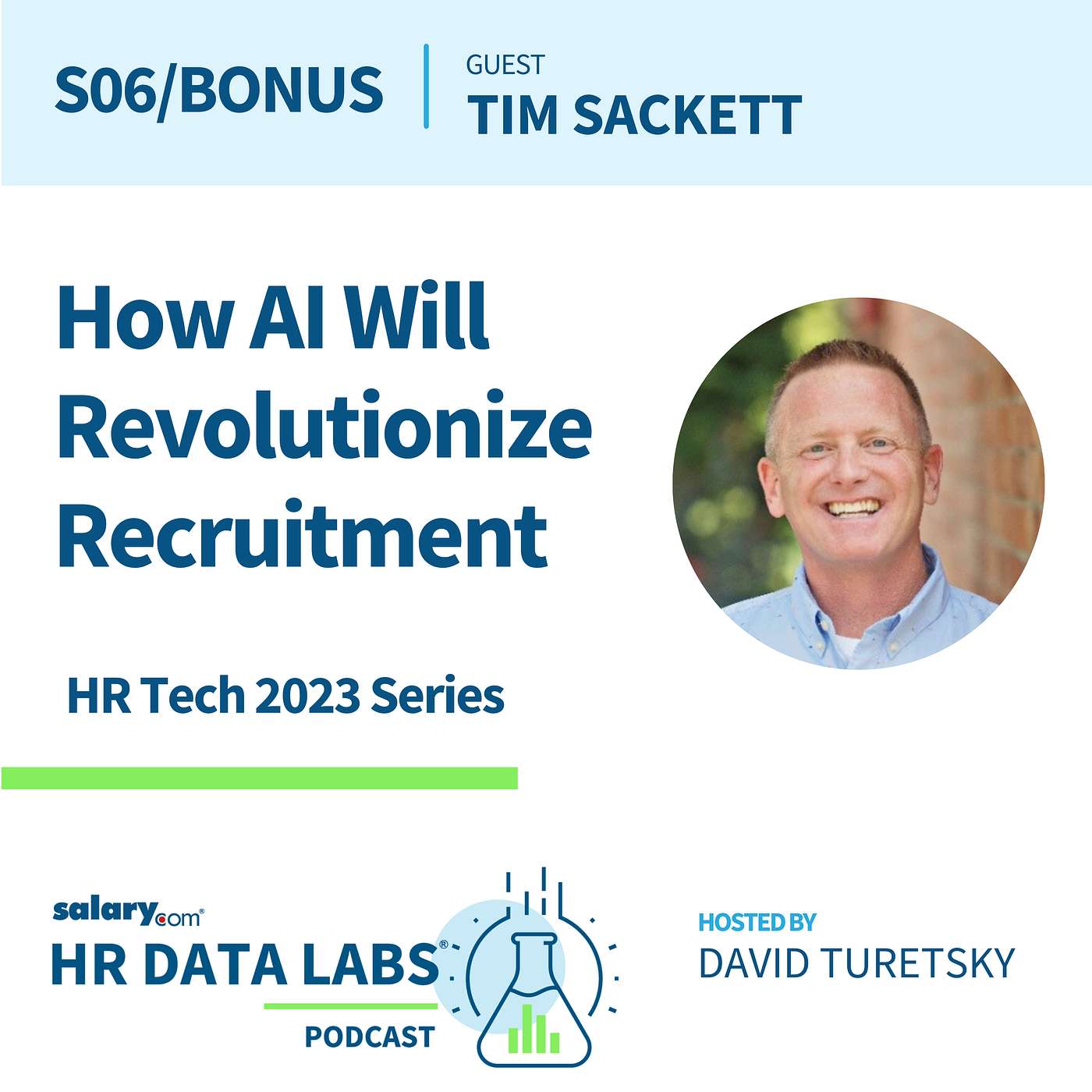 cover of episode Tim Sackett - HR Tech 2023 - How AI Will Revolutionize Recruitment