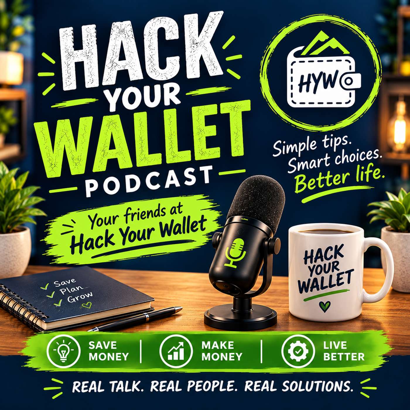 Hack Your Wallet — Your Friends in Personal Finance💚 podcast cover art
