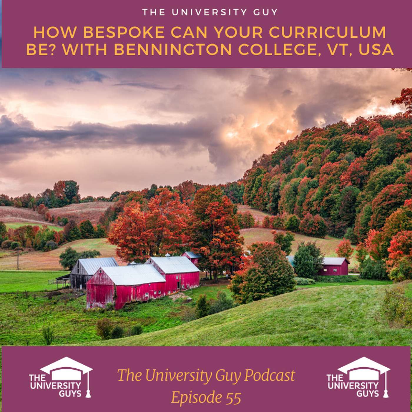 Episode 55: How bespoke can your curriculum be? With Bennington College, Vermont, USA episode artwork
