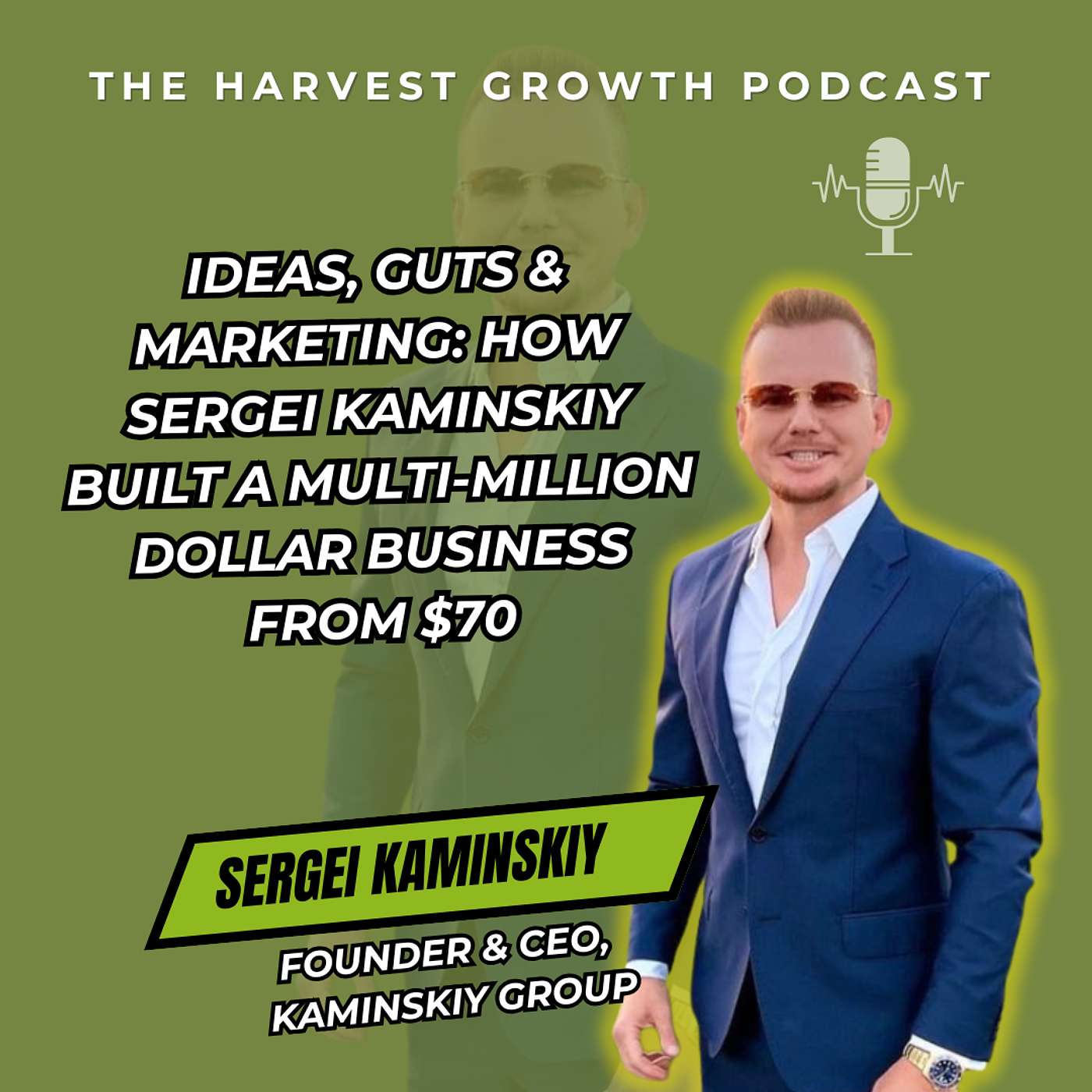 Ideas, Guts & Marketing: How Sergei Kaminskiy Built a Multi-Million Dollar Business from $70