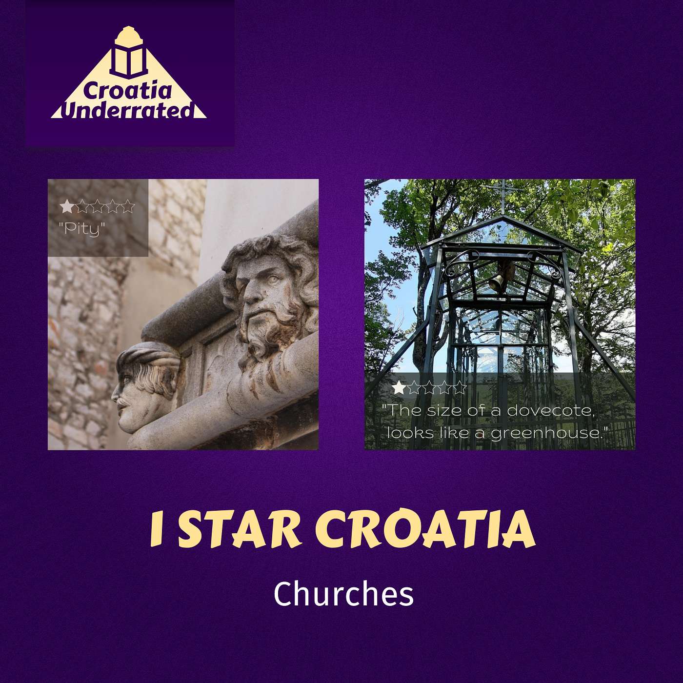 S02 Ep02 - 1 Star Croatia - Churches