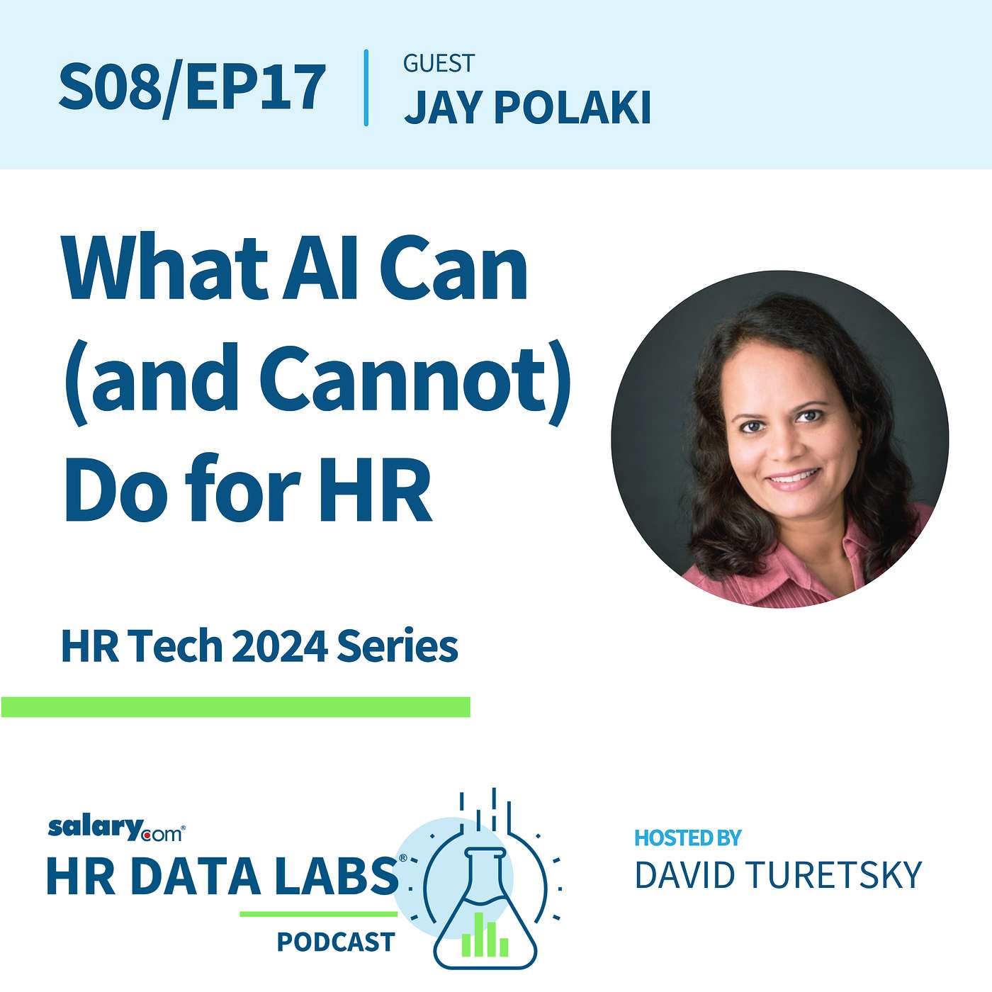 HR Data Labs podcast - Jay Polaki - HR Tech 2024 - What AI Can (and Cannot) Do for HR