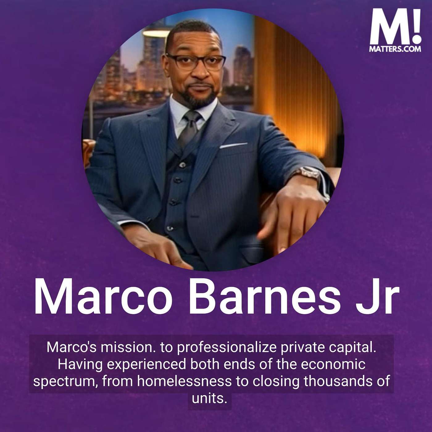 Why Trust and Resilience Matter to Marco Barnes Jr, Real Estate Investor Why Trust and Resilience Matter to Marco Barnes Jr, Real Estate Investor