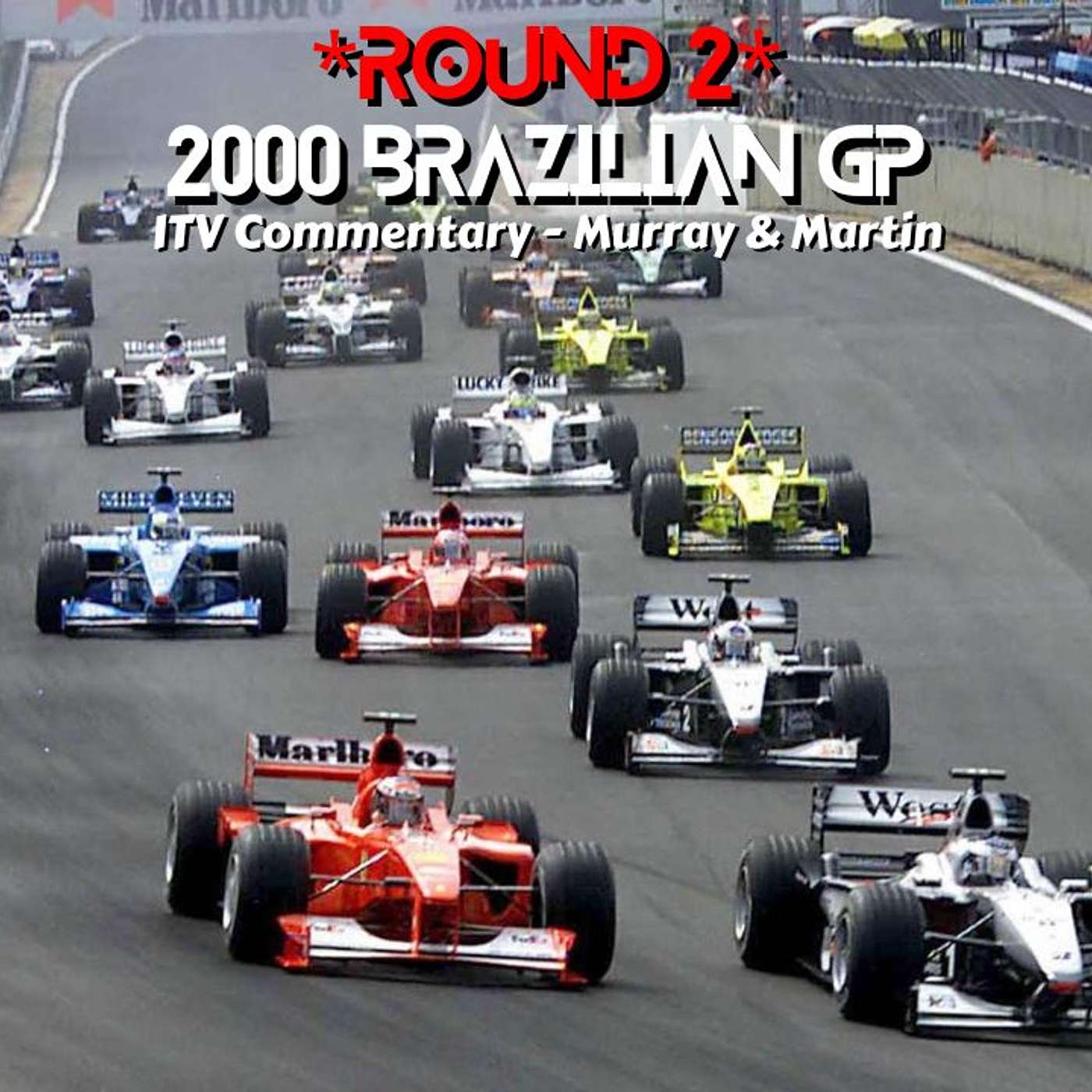 2000 Brazilian GP *Round 2* (ITV Commentary - Murray & Martin)