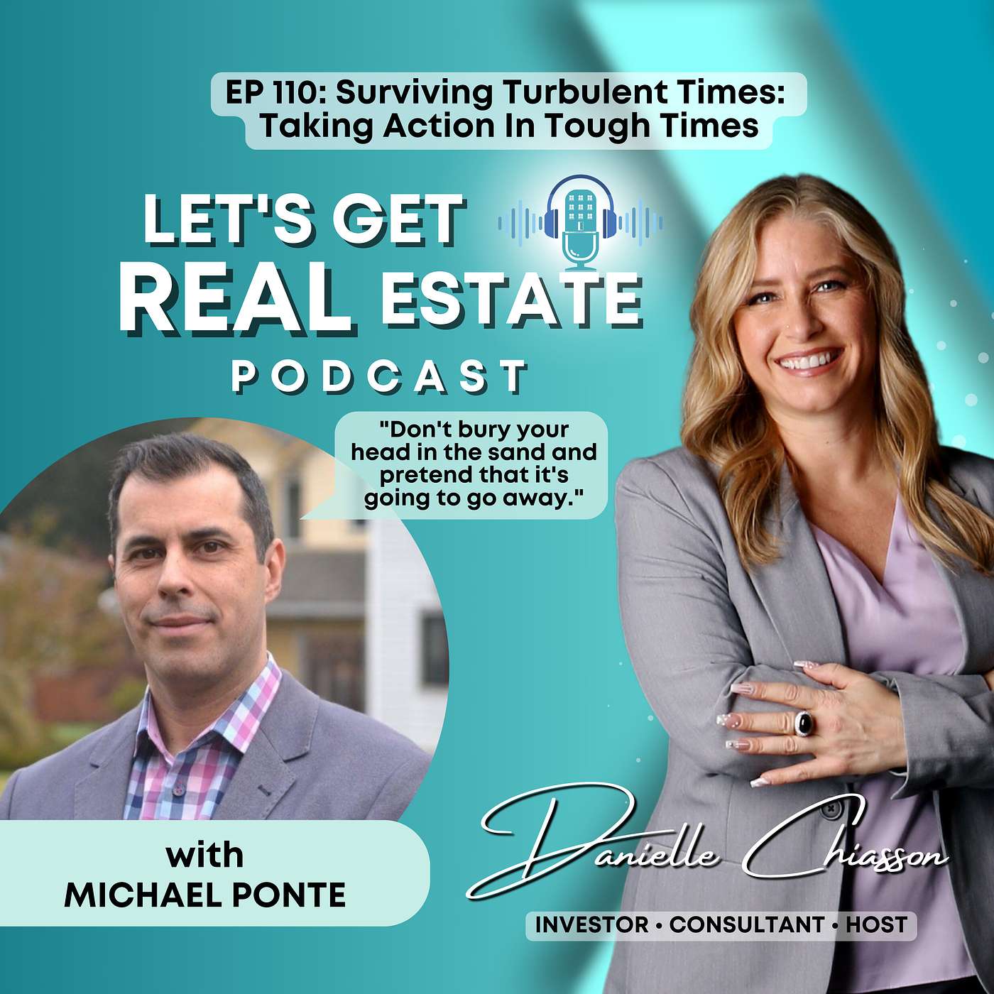 Surviving Turbulent Times: Taking Actions In Tough Times with Michael Ponte Ep. 110 episode artwork