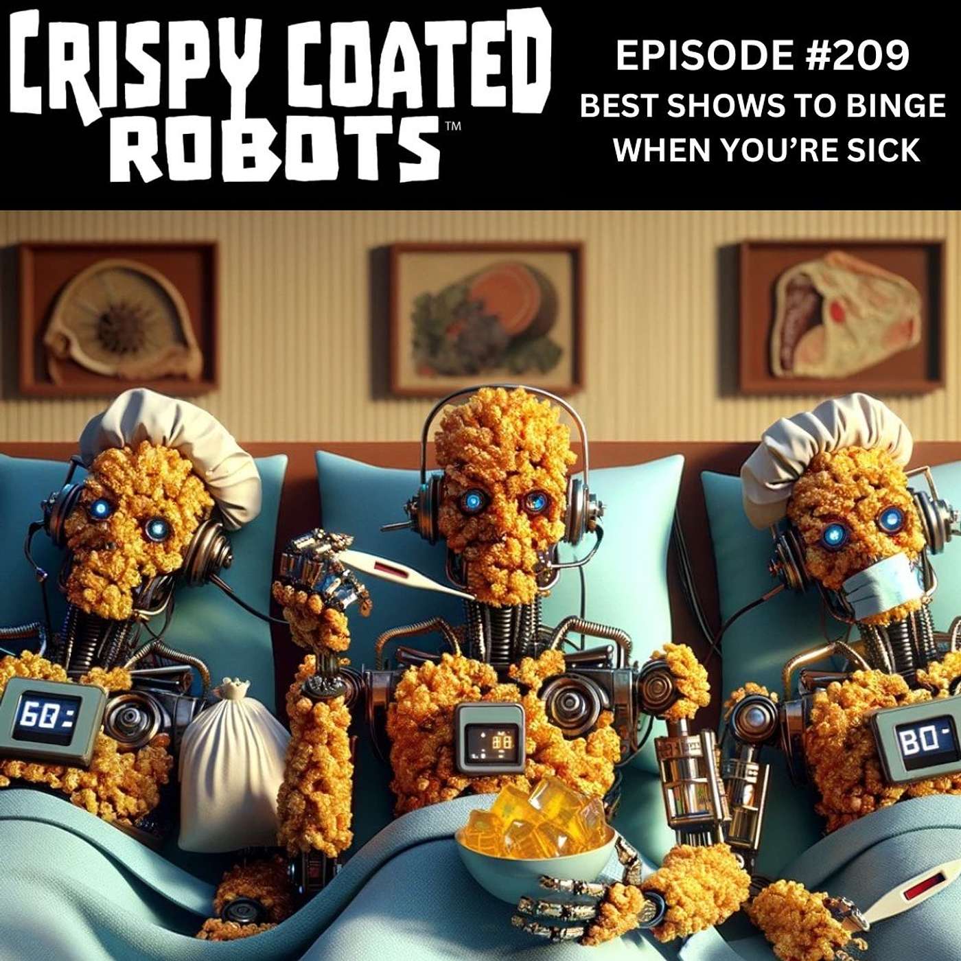 Crispy Coated Robots