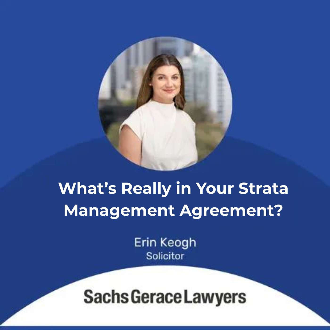 What’s Really in Your Strata Management Agreement? episode artwork
