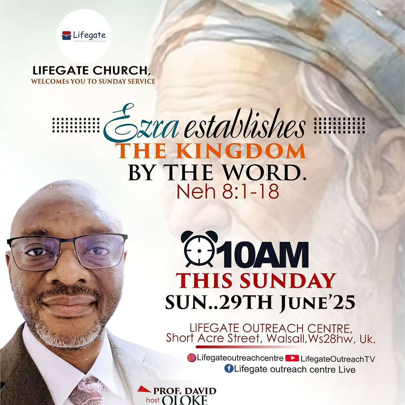 Ezra Establishes the Kingdom by the Word - Lifegate Church - 29.6.25 episode artwork