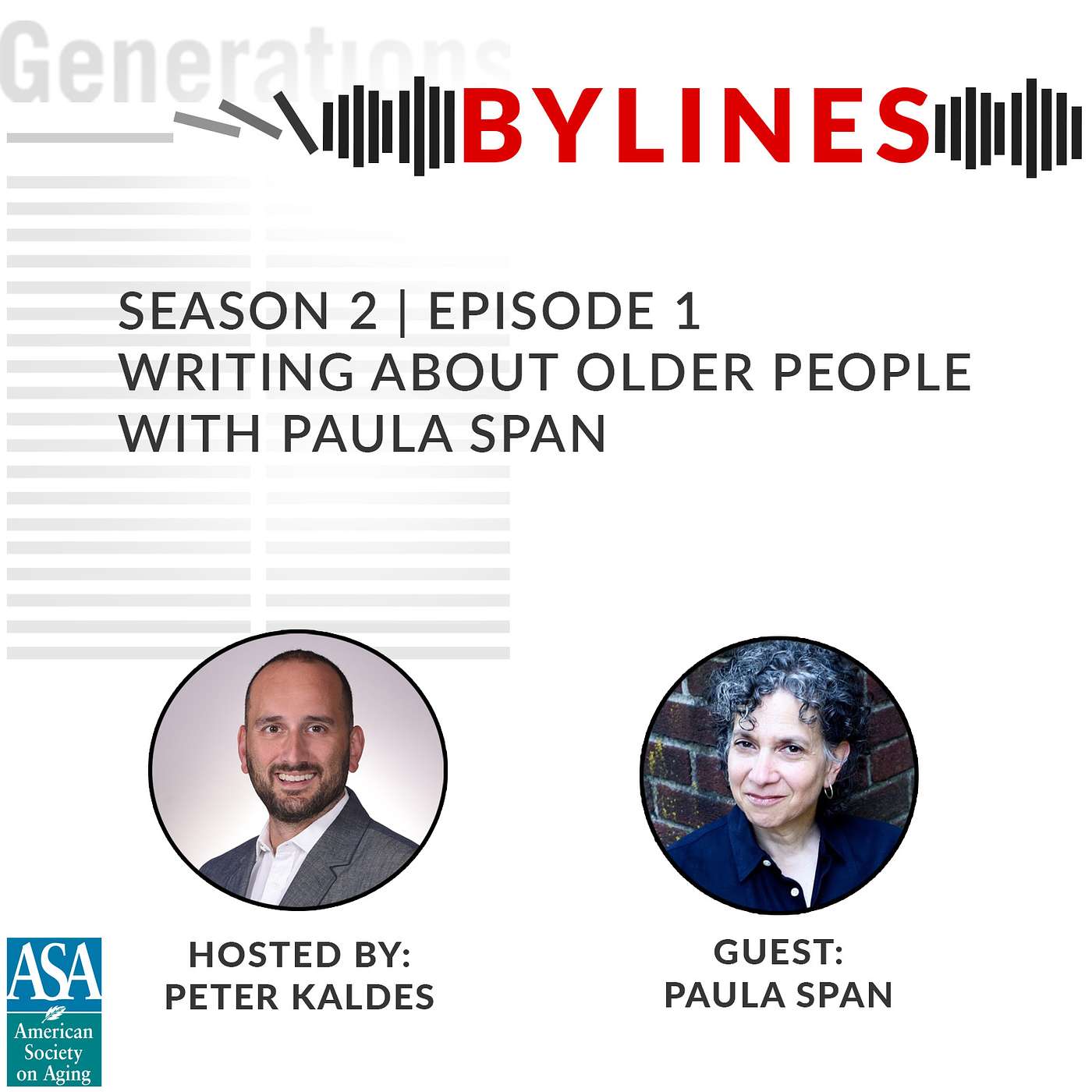 Writing About Older People with Paula Span