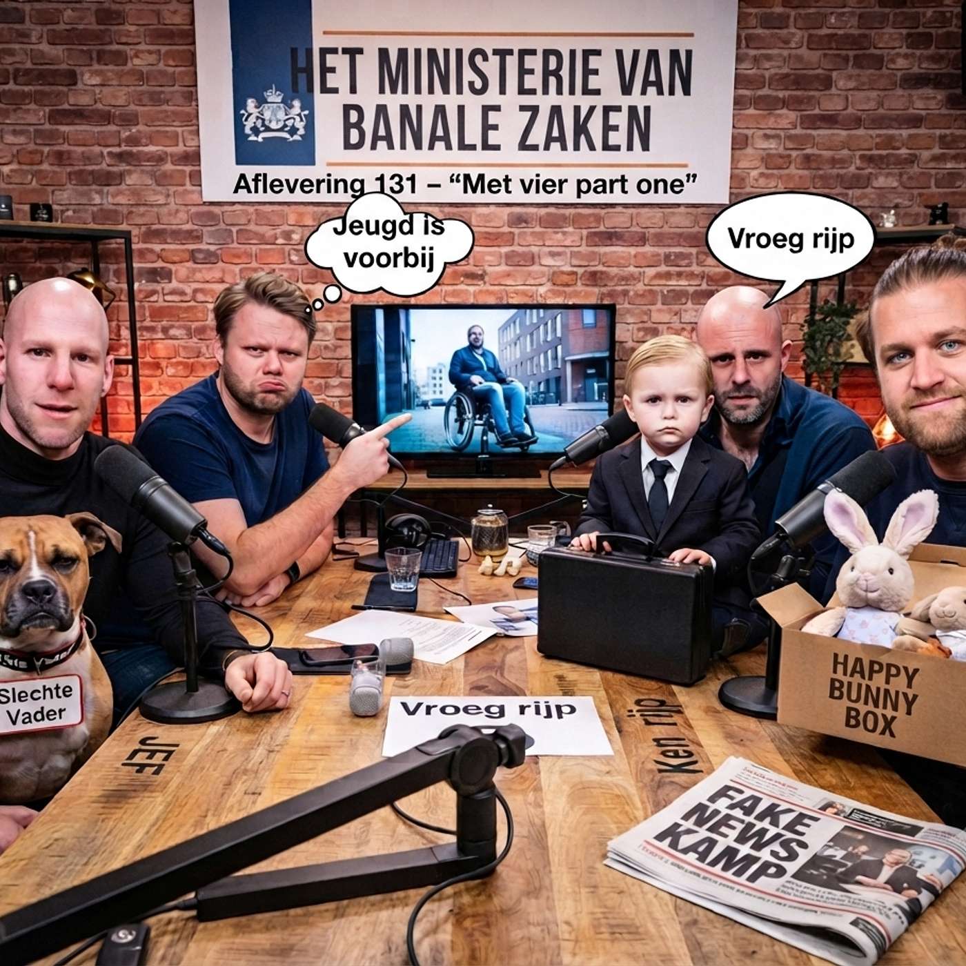 Aflevering 131 - "Met vier part one"