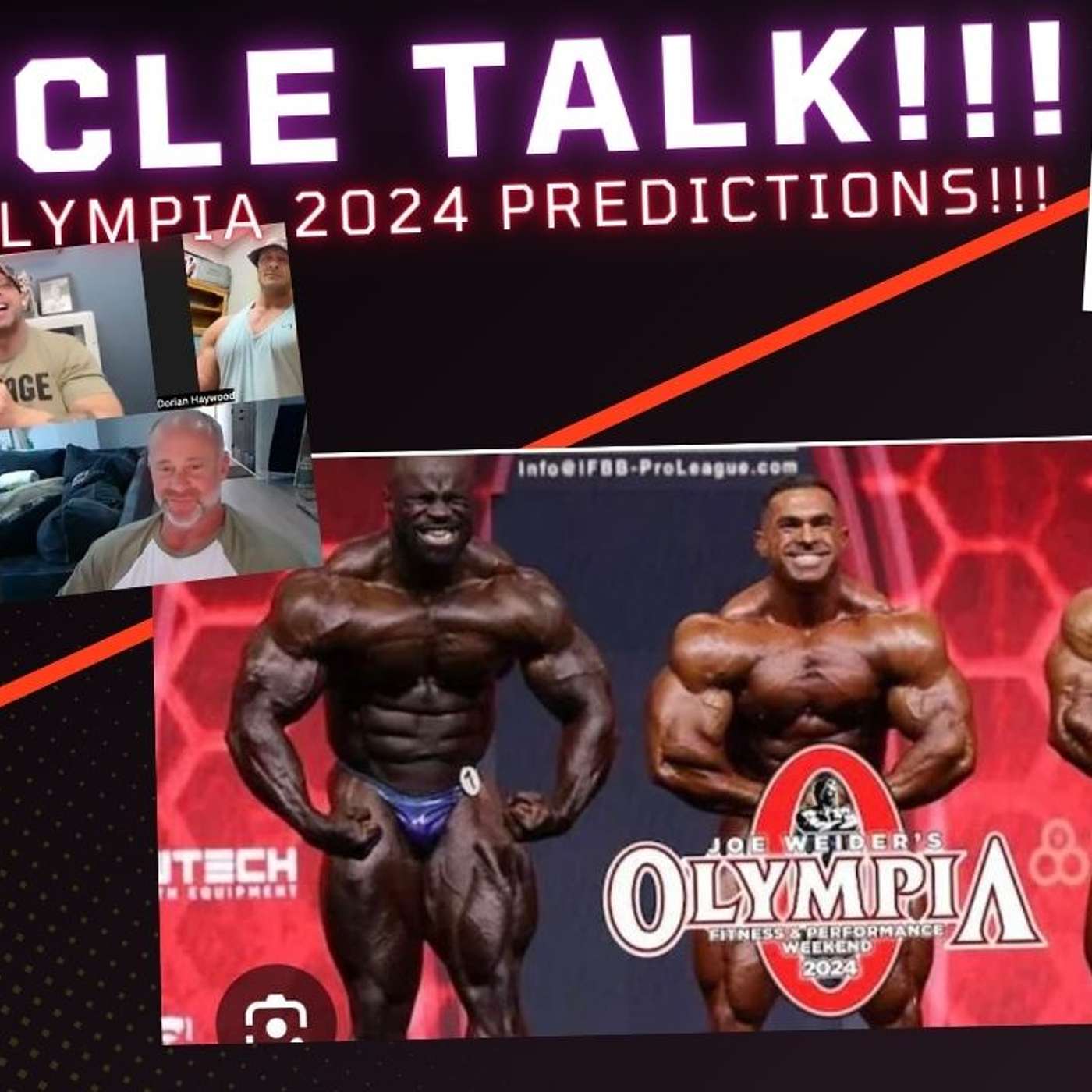 Muscle Talk! Olympia 2024 Predictions! episode artwork