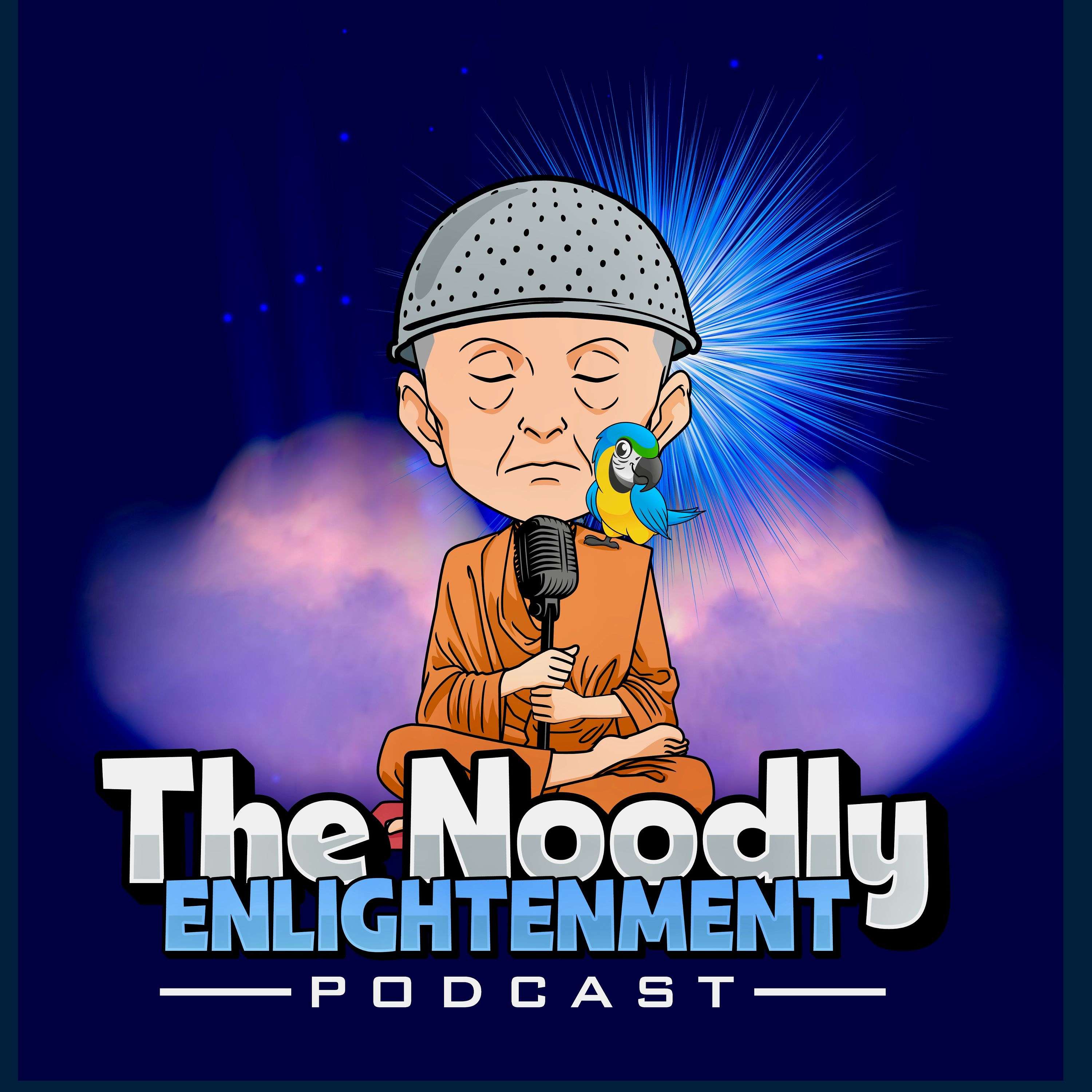 Noodly Enlightenment: Leo Linguini's Divine Discourse podcast artwork