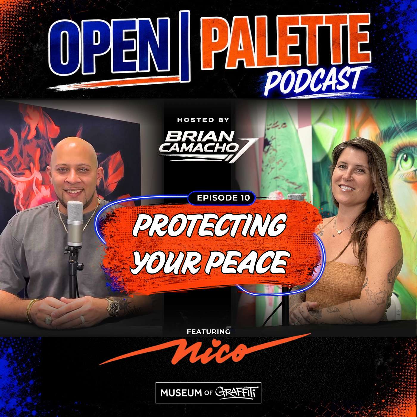 Protecting Your Peace Featuring Nico | The Open Palette Podcast | Episode 10 episode artwork