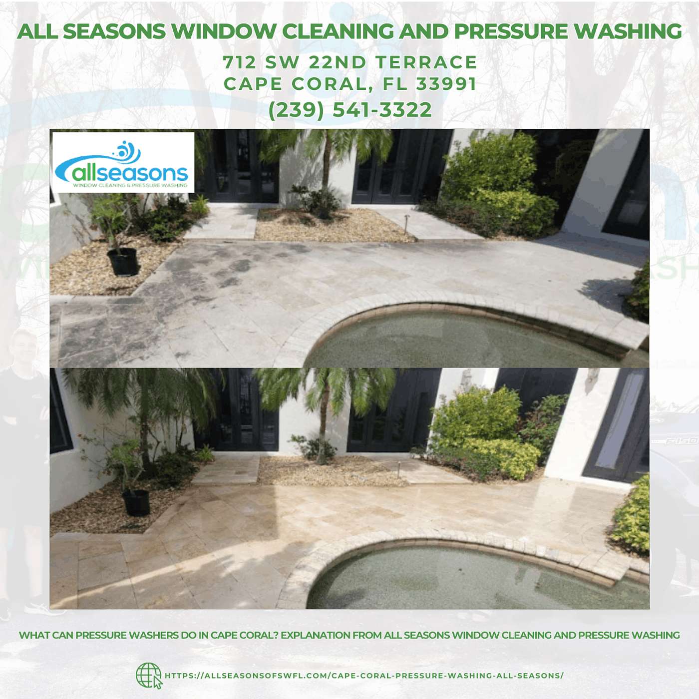 What Can Pressure Washers Do in Cape Coral? Explanation From All Seasons Window Cleaning and Pressure Washing episode artwork