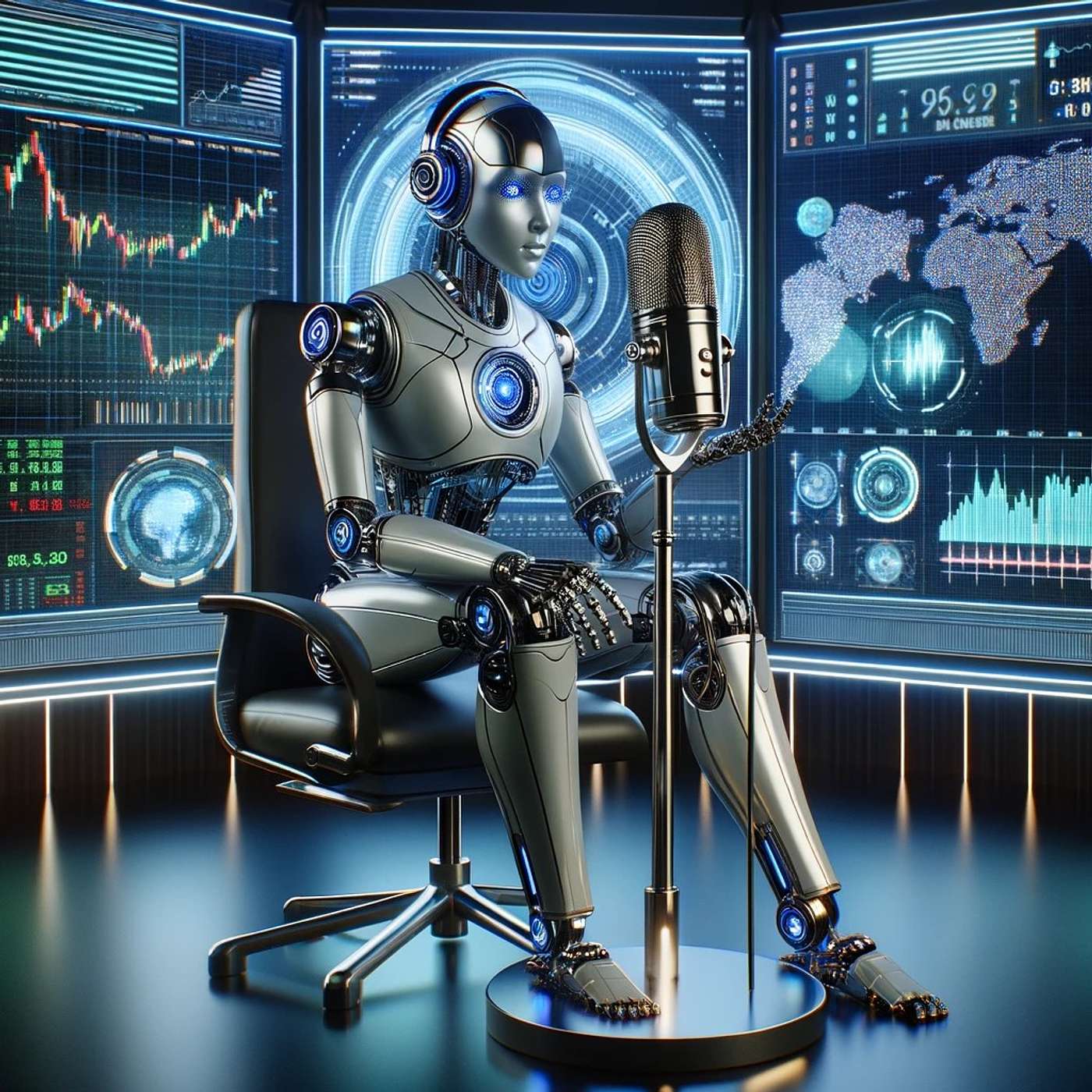 AI conta sobre o mercado podcast artwork