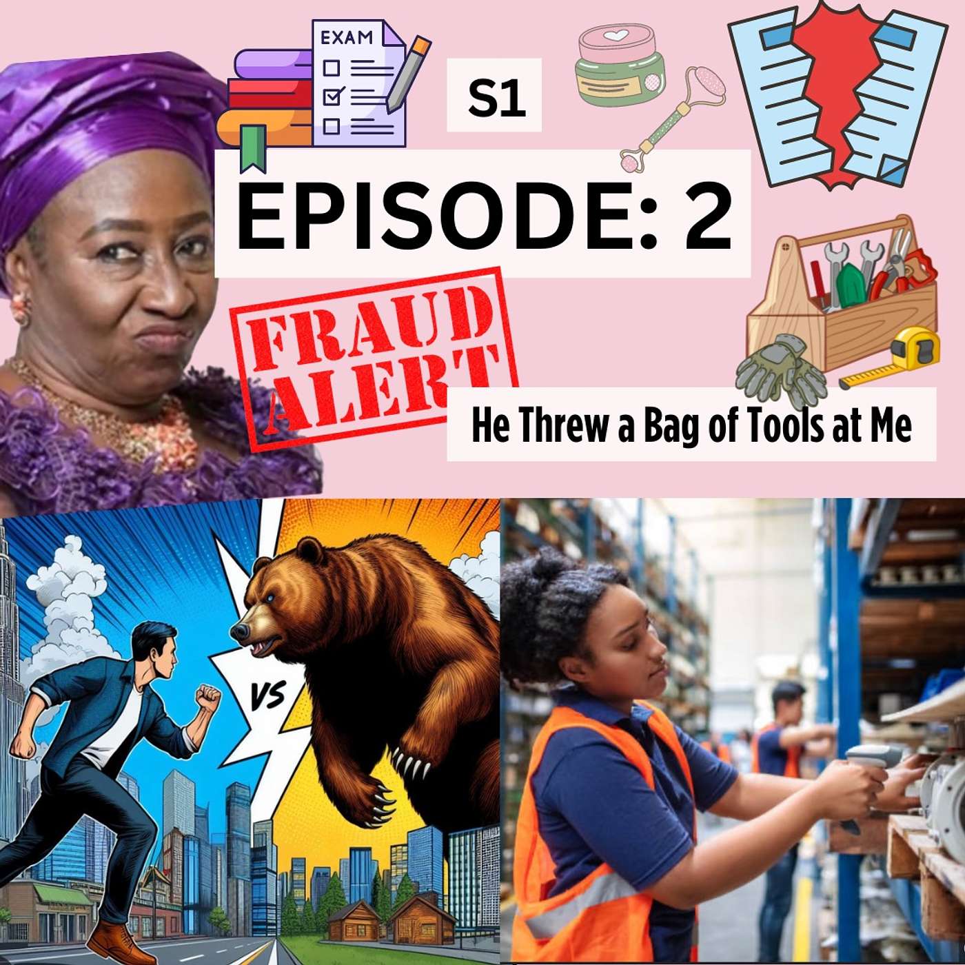 ‘He Threw a Bag of Tools at Me’- S1:E2 | The Grey Area episode artwork