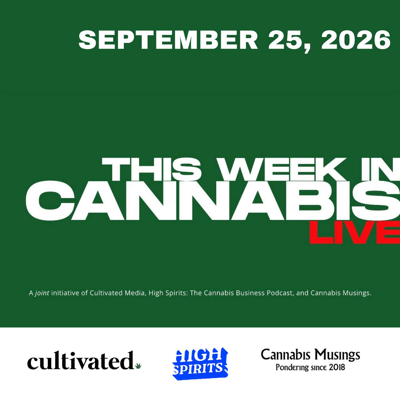 TWICL (9/25/26) - Florida's License Value Collapse, NY's Debt Crisis, & Record Low Teen Cannabis Use