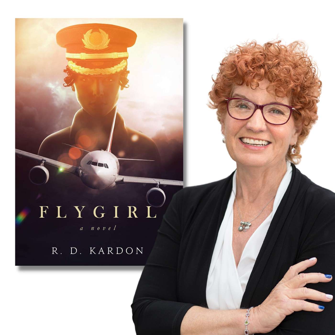 Aviatrix Book Club June 2021 - Robin Kardon FLYGIRL and ANGEL FLIGHT