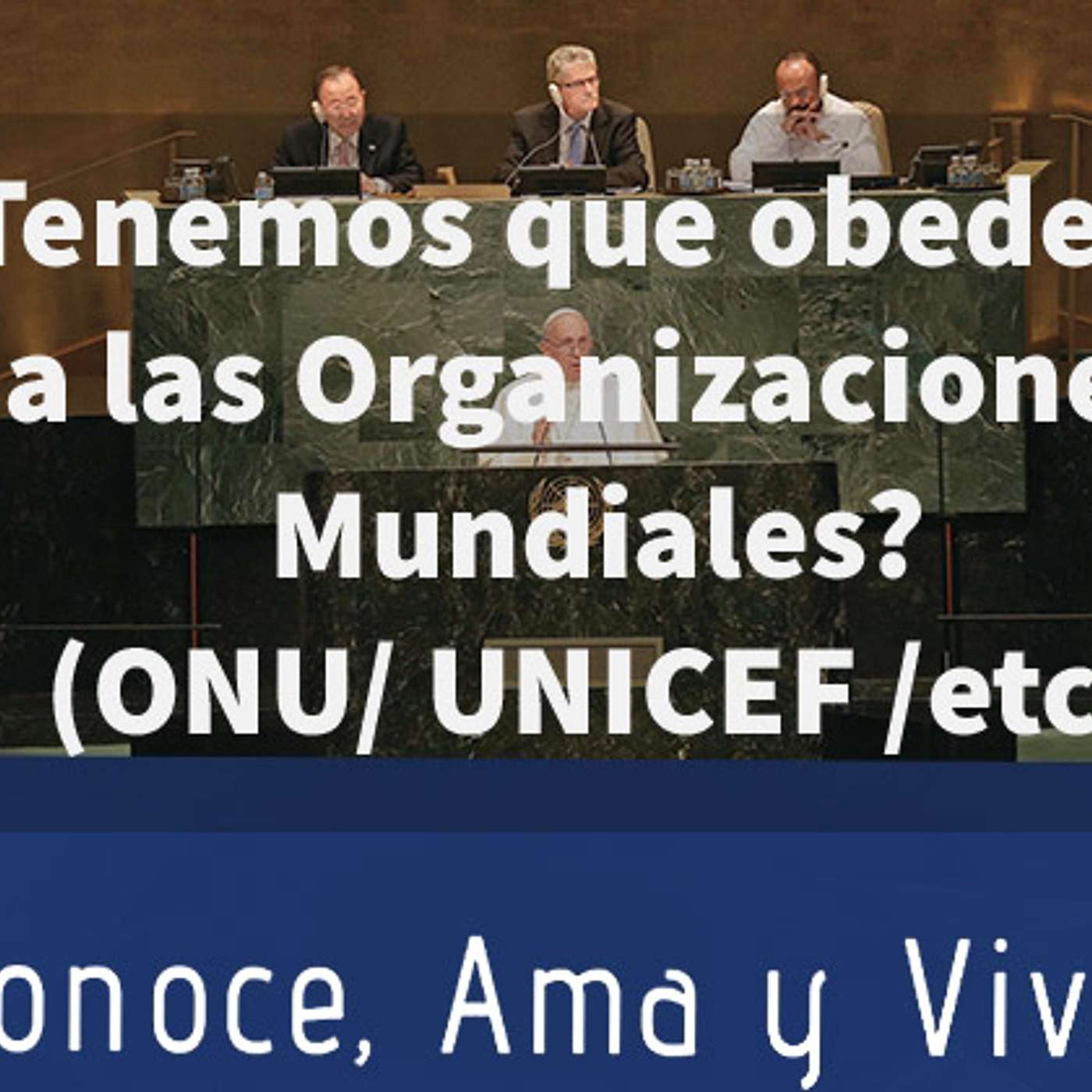 Episodio 119: 😔 ¿Tenemos que obedecer a las Organizaciones Mundiales? 🌎  Comentarios papa Francisco episode artwork