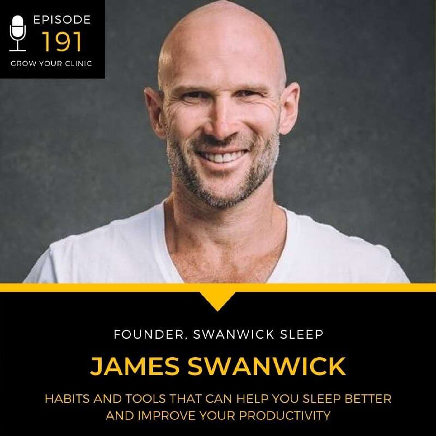 191 - Habits and Tools That Can Help You Sleep Better and Improve Your Productivity episode artwork