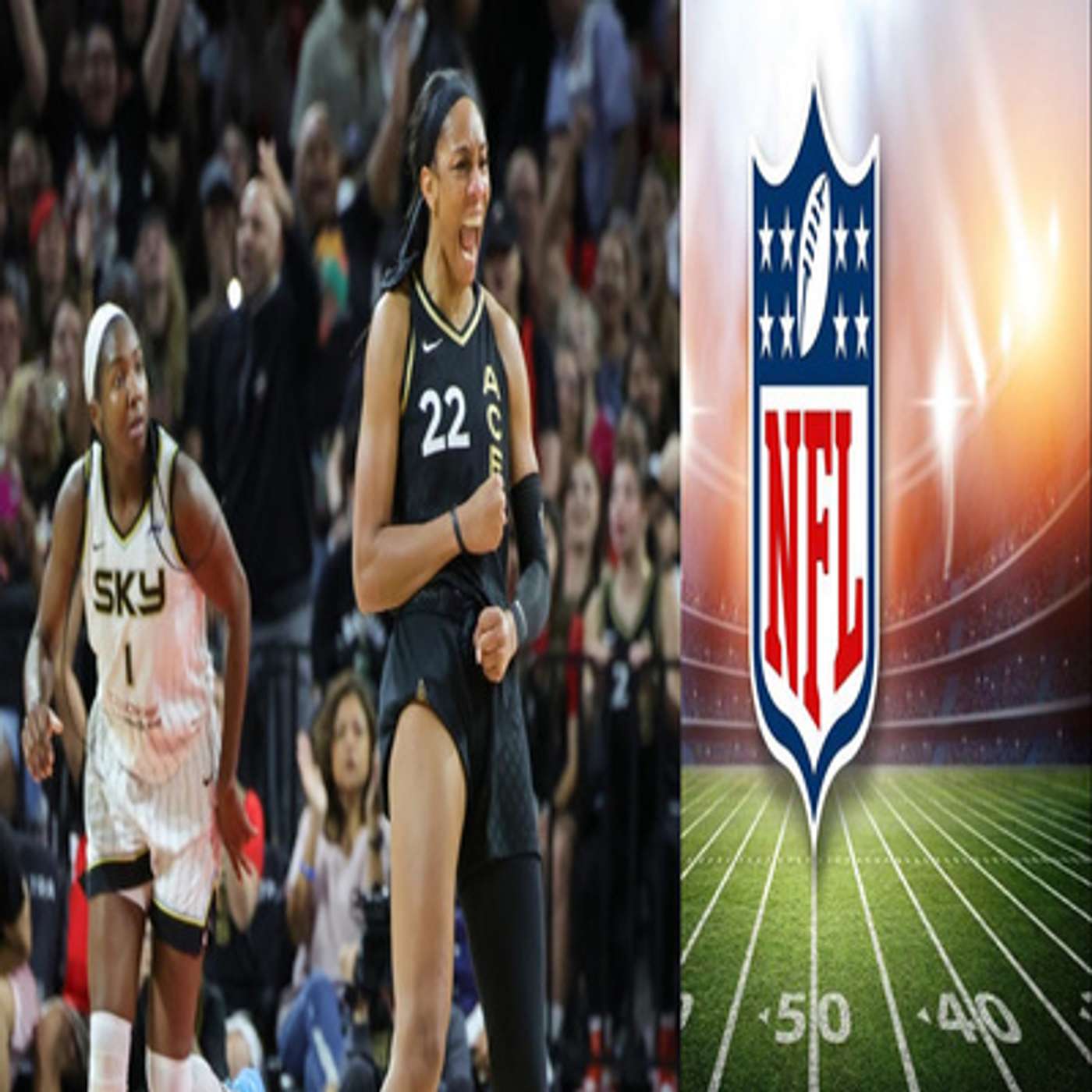 WNBA Playoffs &NFL episode artwork