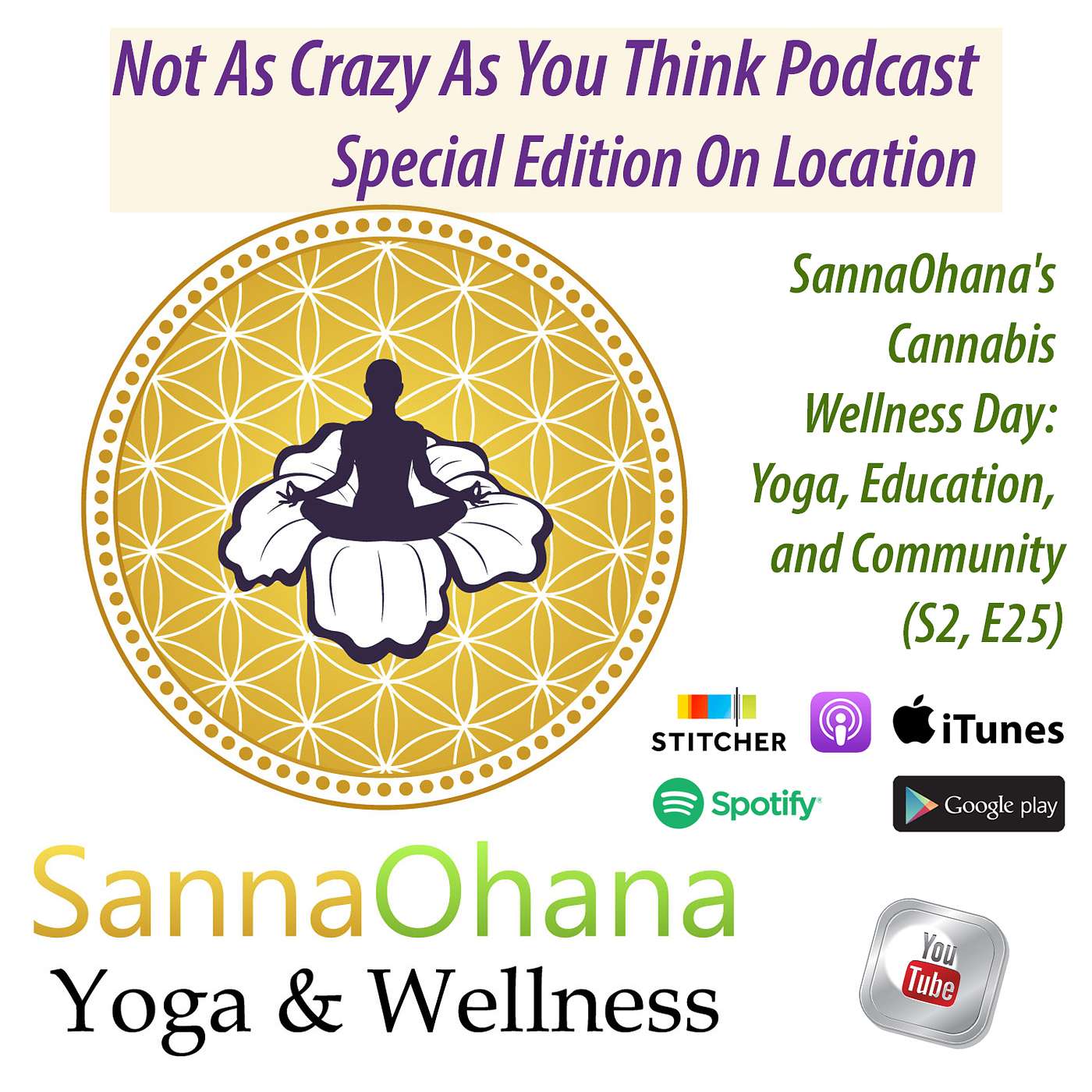 Special Edition On Location: SannaOhana's Cannabis Wellness Day: Yoga, Education, and Community (S2, E25) episode artwork