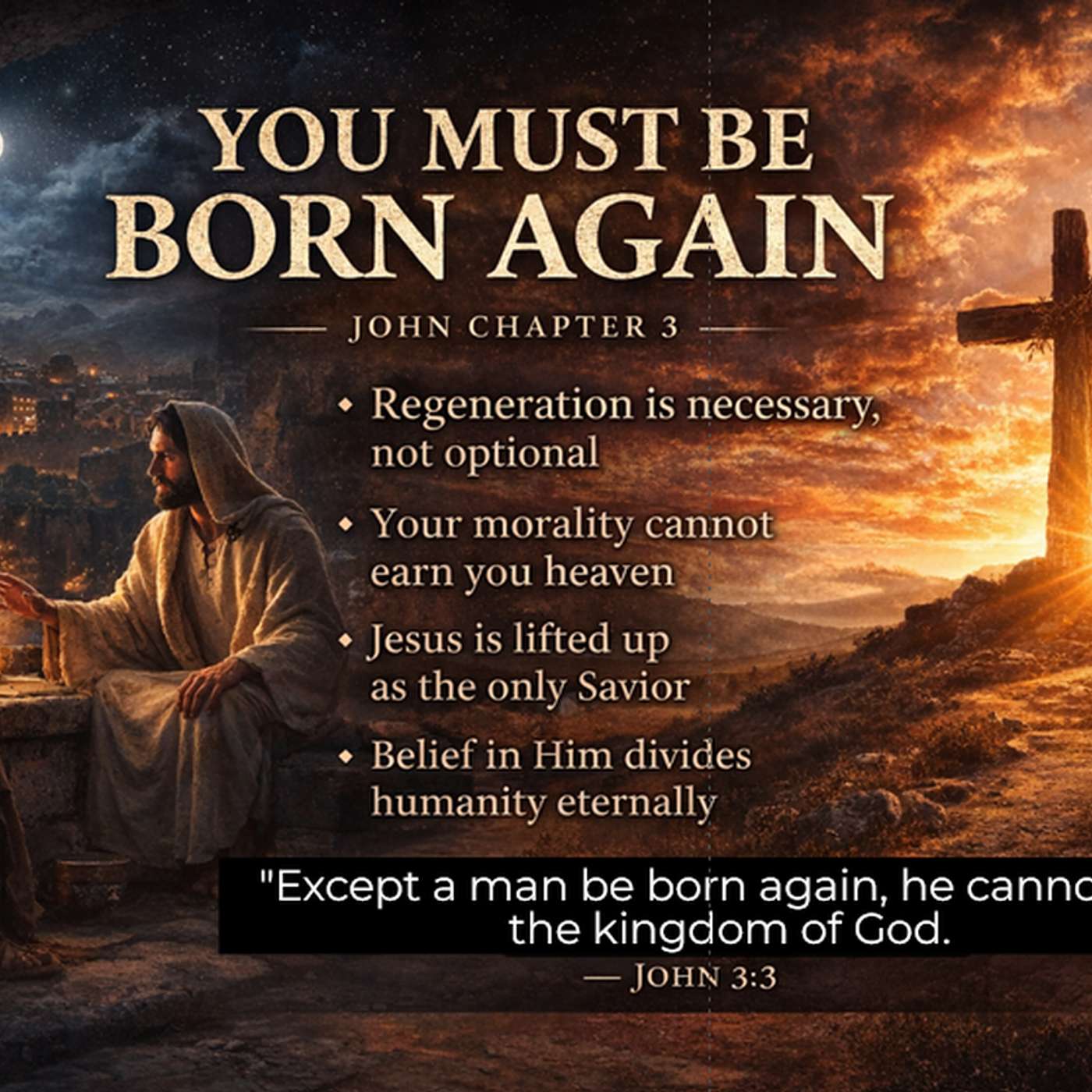 The Blessings of Being Born of God, Born Again episode artwork