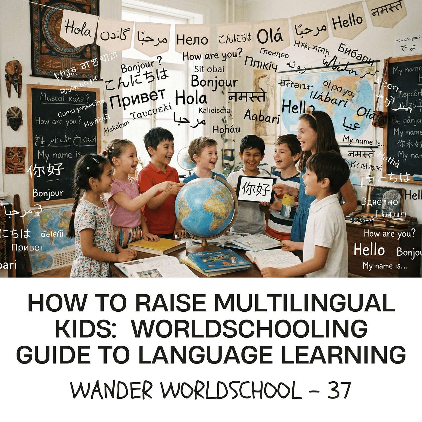 37. How to Raise Multilingual Kids: A Worldschooler’s Guide to Language Learning 37. How to Raise Multilingual Kids: A Worldschooler’s Guide to Language Learning
