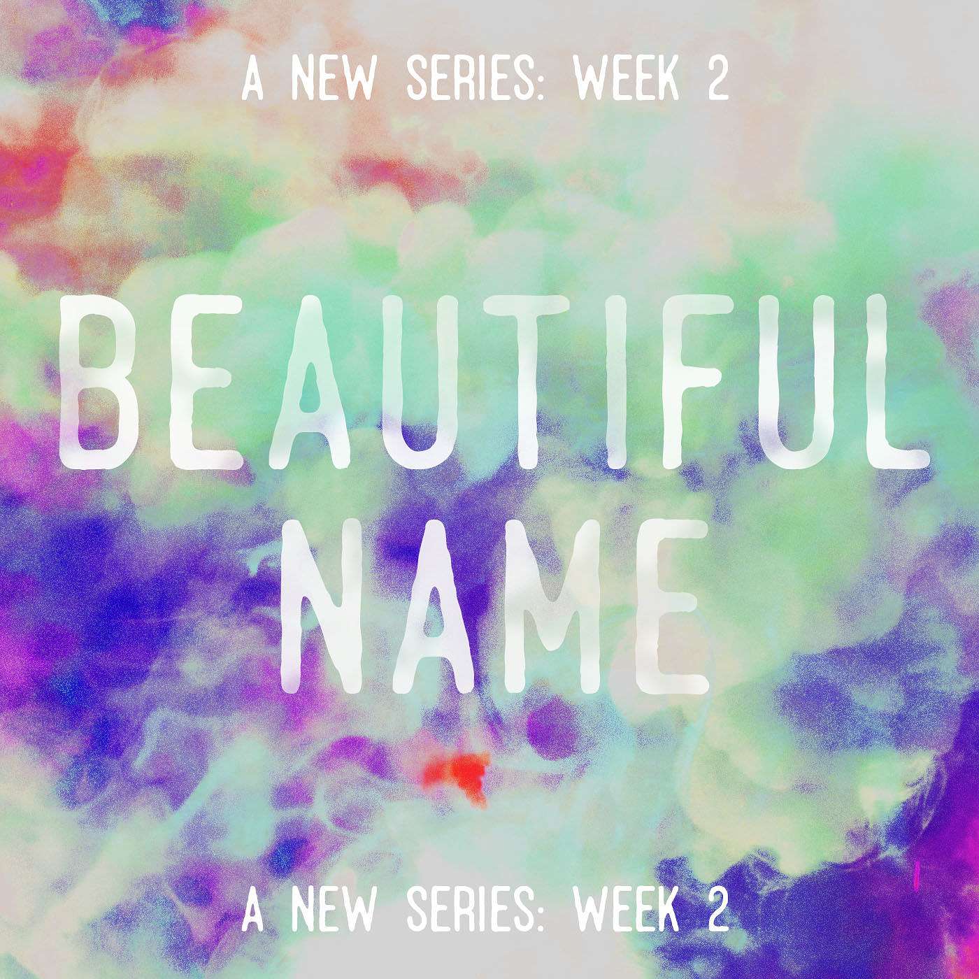 Beautiful Name: Week 2
