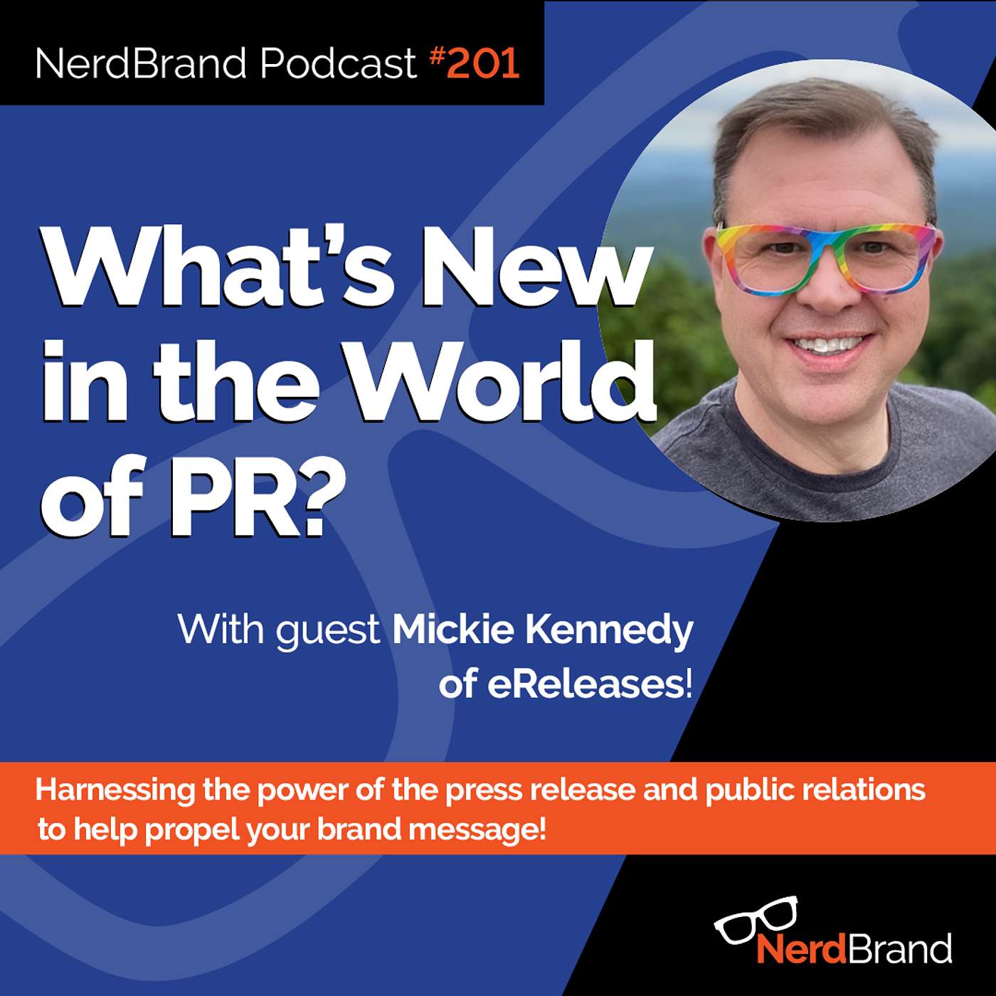What's New in the World of PR? - Guest Mickie Kennedy, eReleases episode artwork