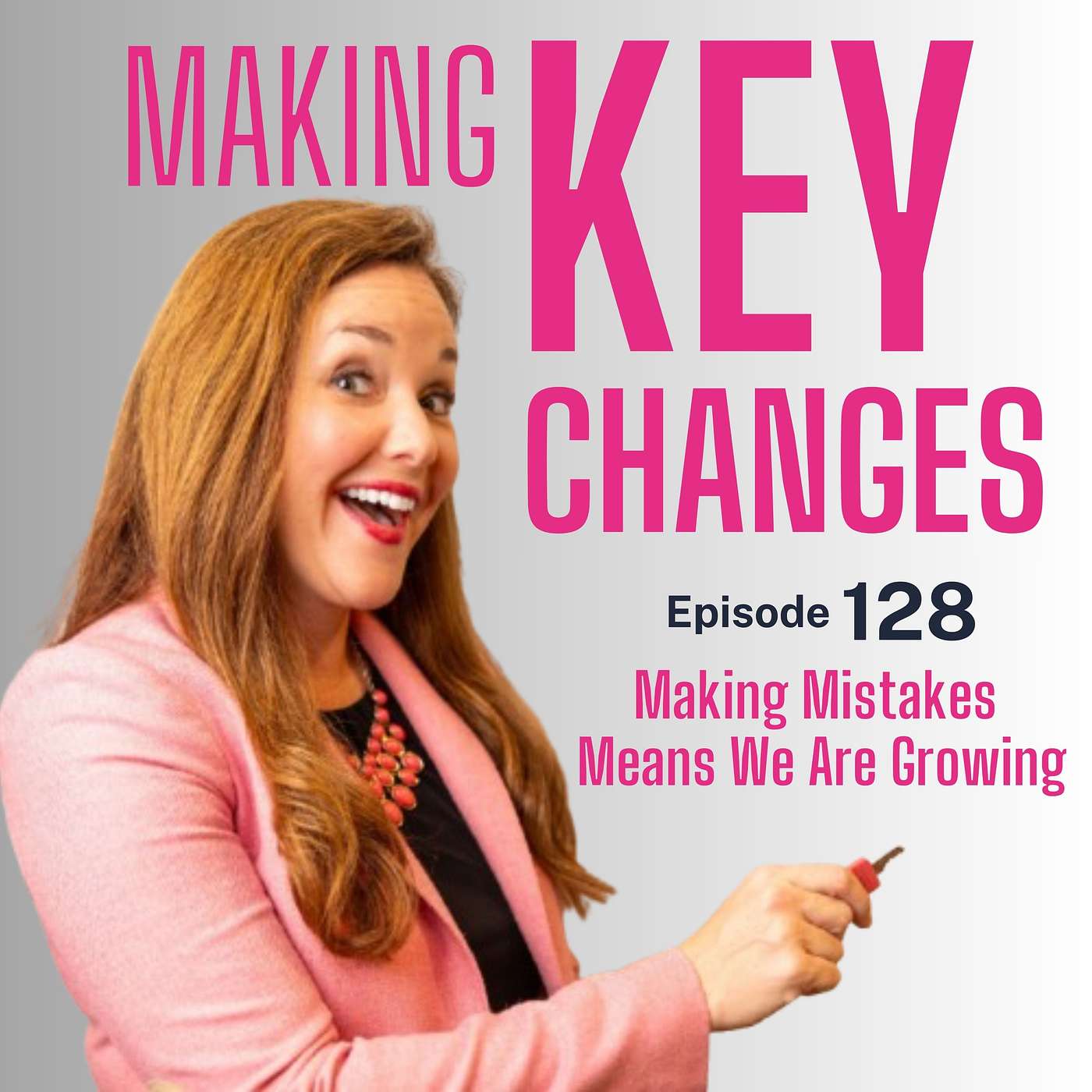 #128: Making Mistakes Means We Are Growing episode artwork